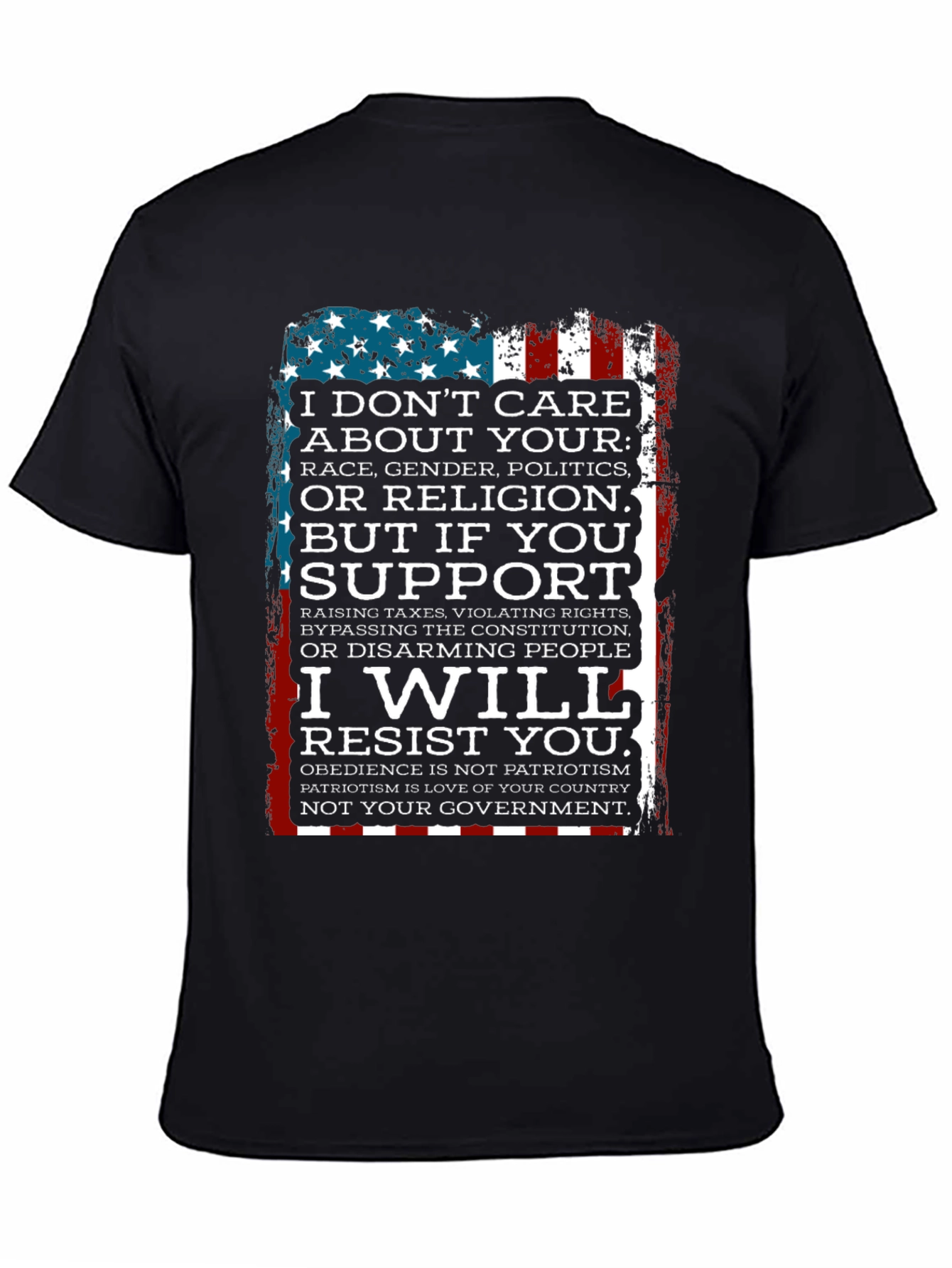 Patriotic I Will Resist You T-Shirt