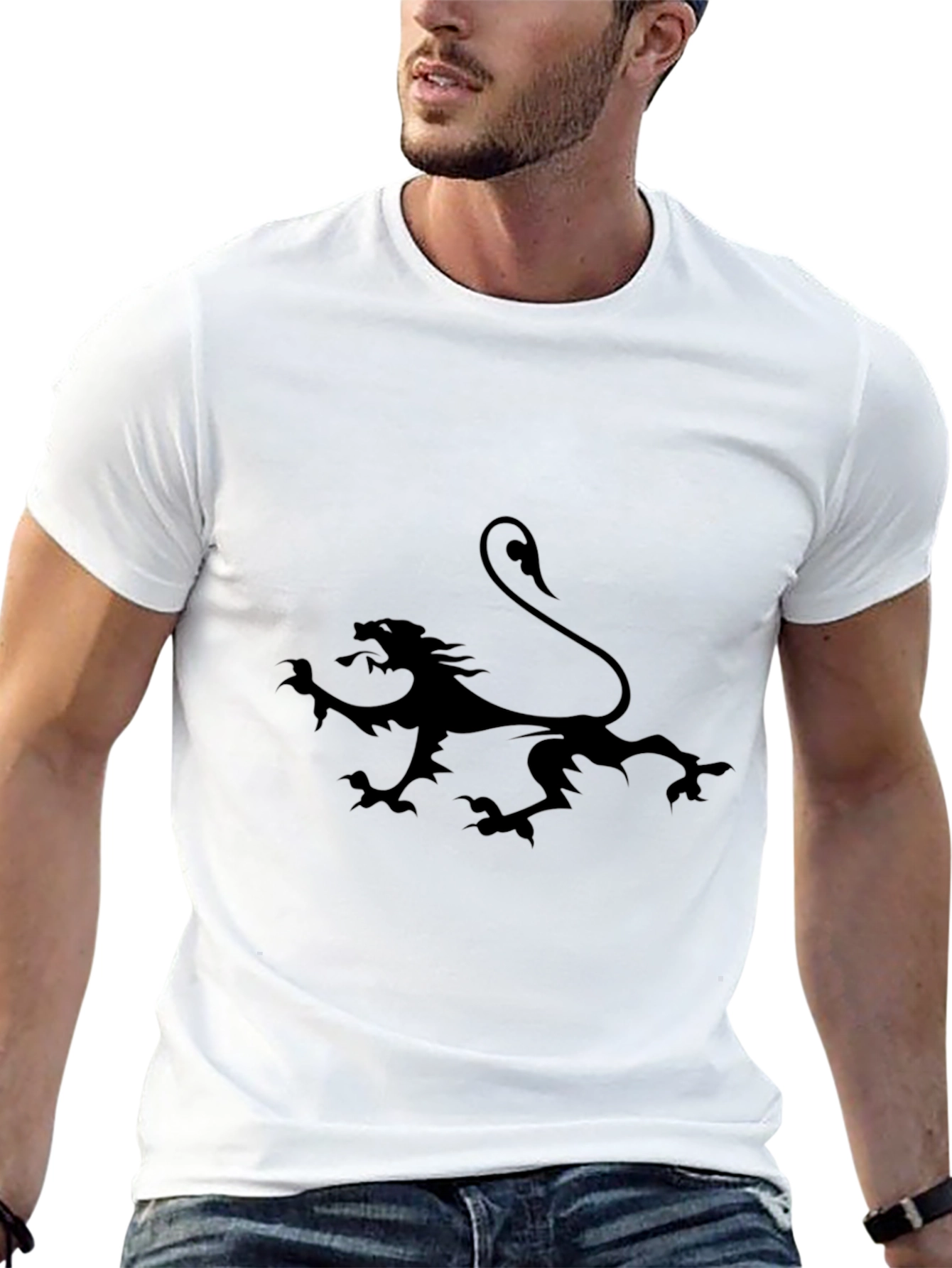 Black Lion Graphic T-Shirt
