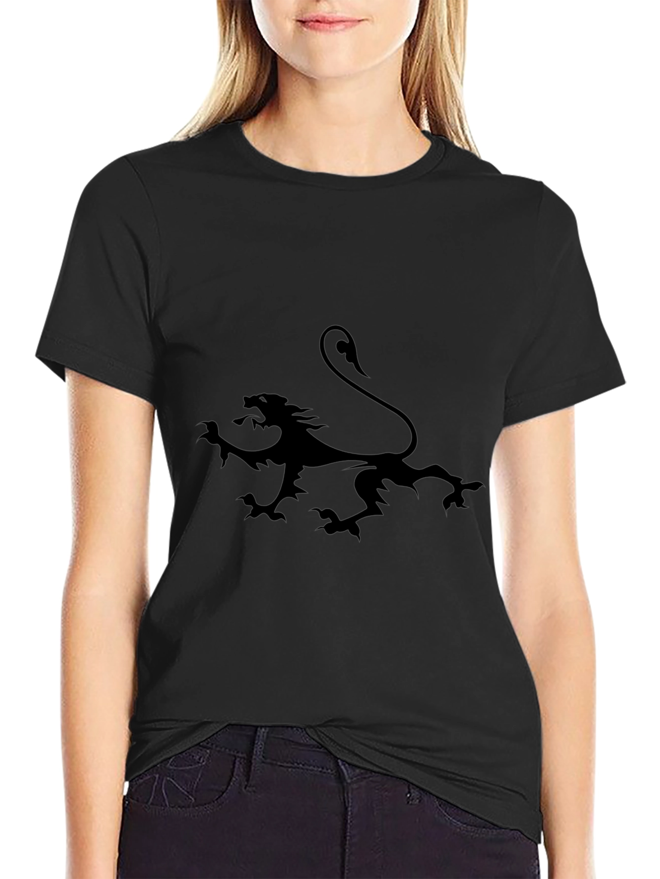 Black Lion Graphic T-Shirt