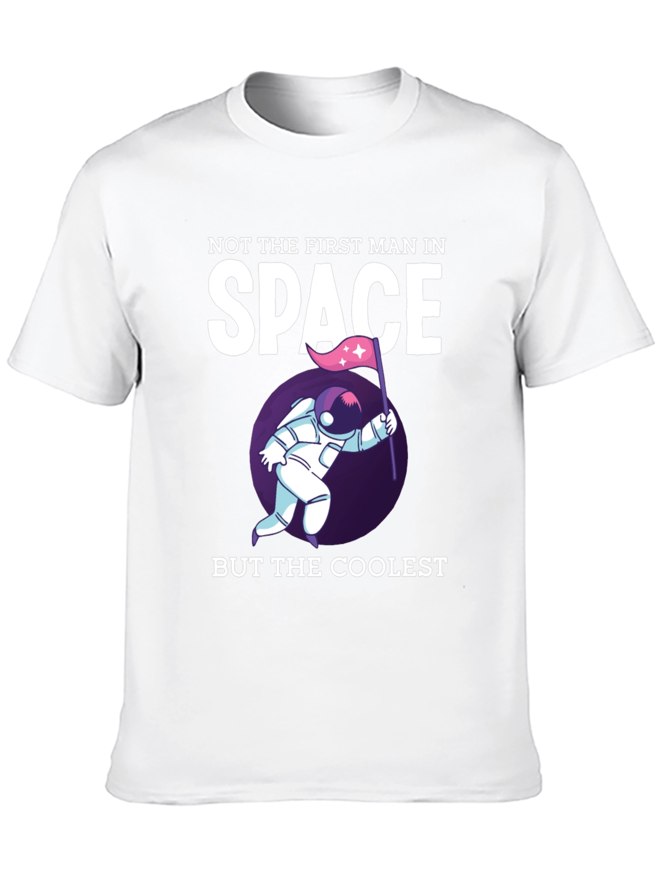 Coolest Man in Space Graphic T-Shirt