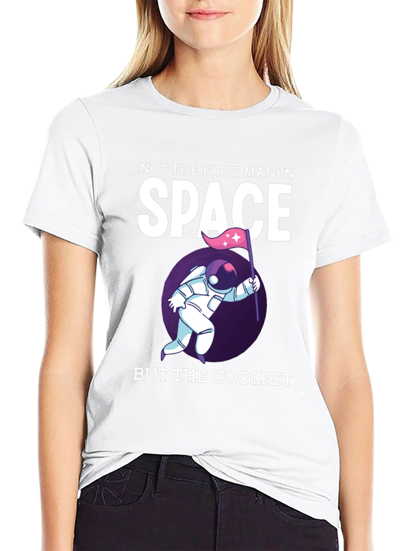 Coolest Man in Space Graphic T-Shirt