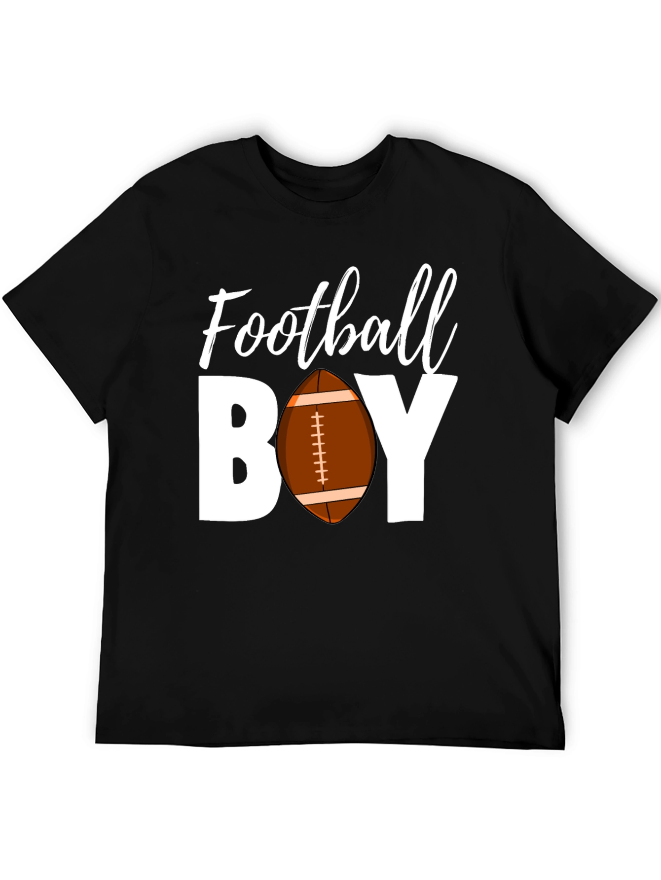 Football Boy Graphic Tee - Game Day T-Shirt