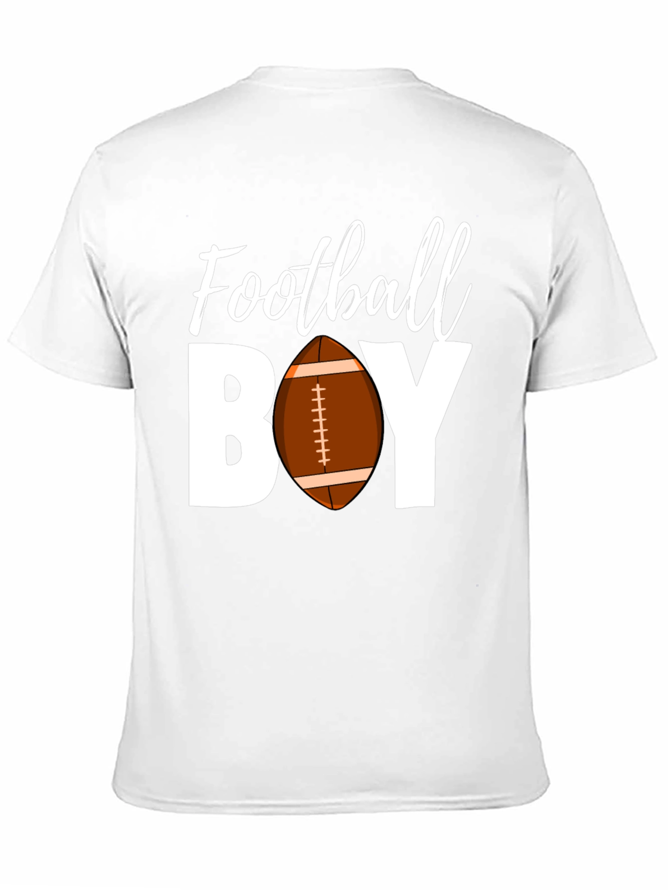 Football Boy Graphic Tee - Game Day T-Shirt