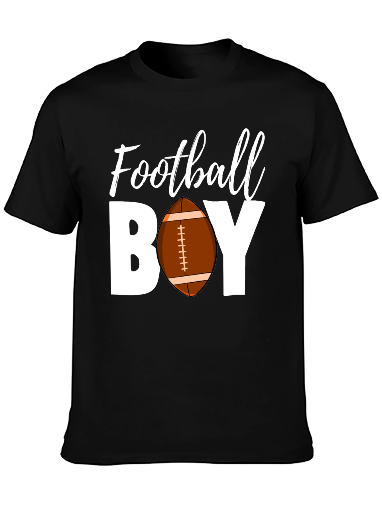 Football Boy Graphic Tee - Game Day T-Shirt