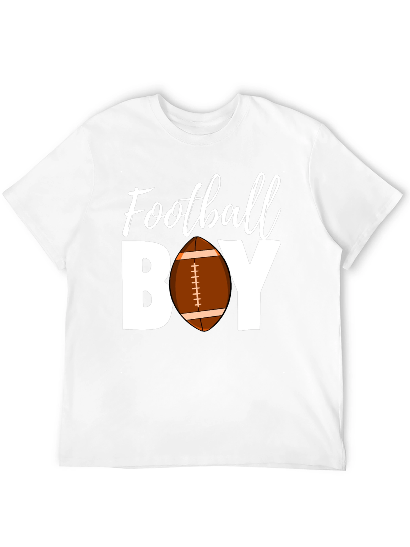 Football Boy Graphic Tee - Game Day T-Shirt