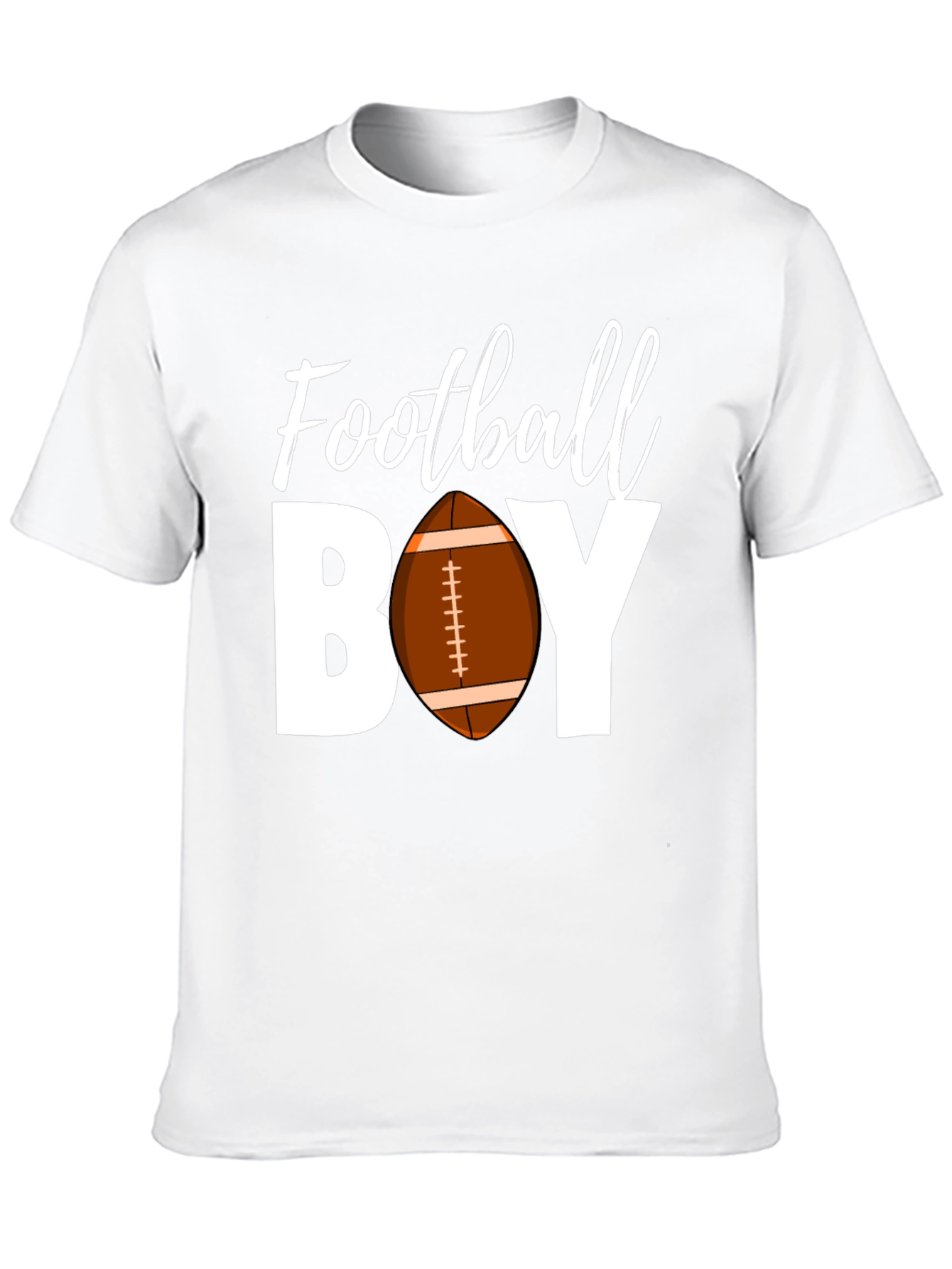Football Boy Graphic Tee - Game Day T-Shirt