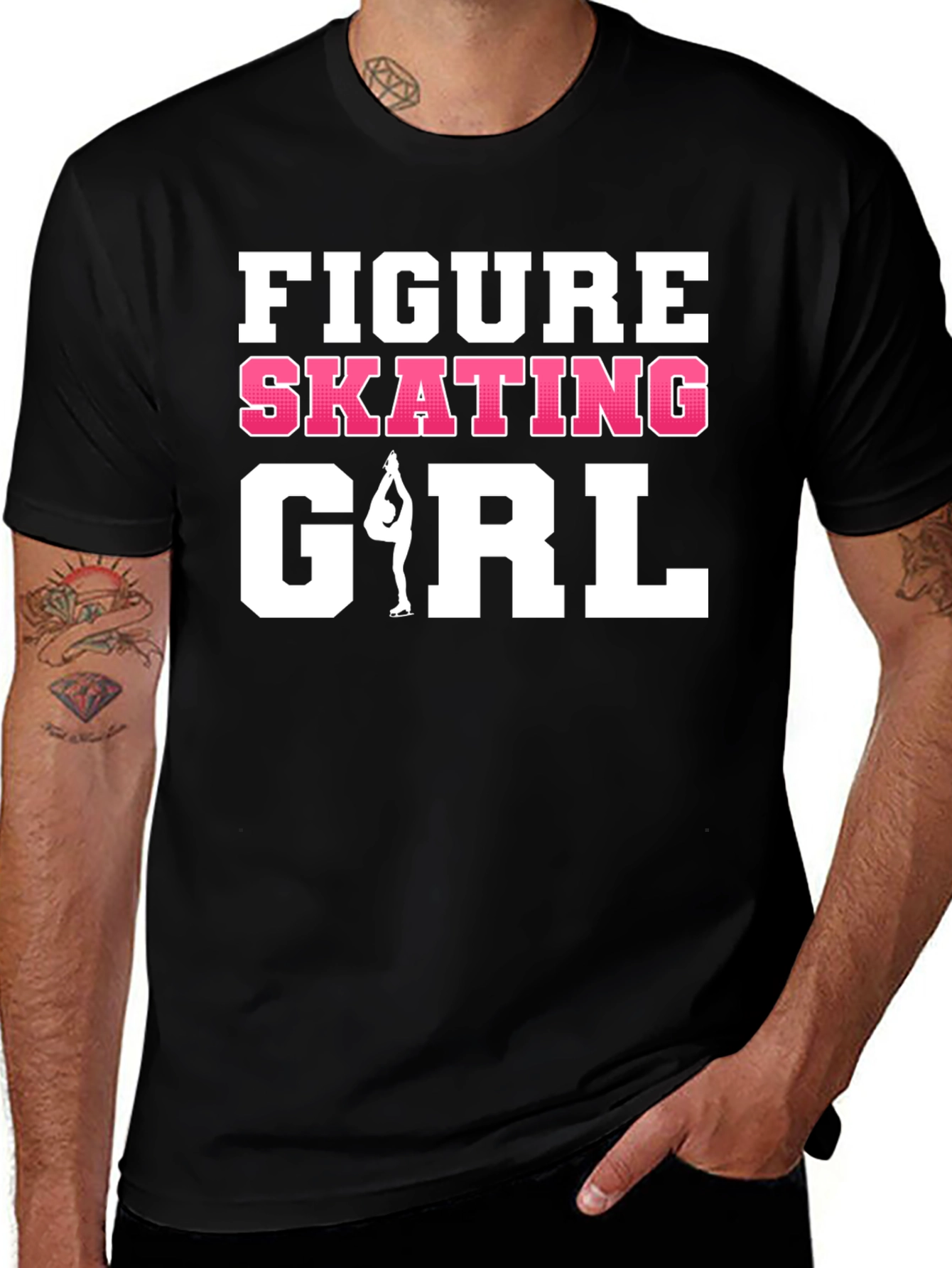 Figure Skating Girl T-Shirt - Ice Skating Tee