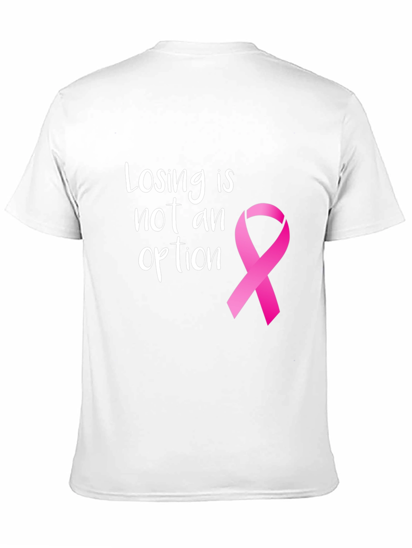 Losing is Not an Option Ribbon Tee