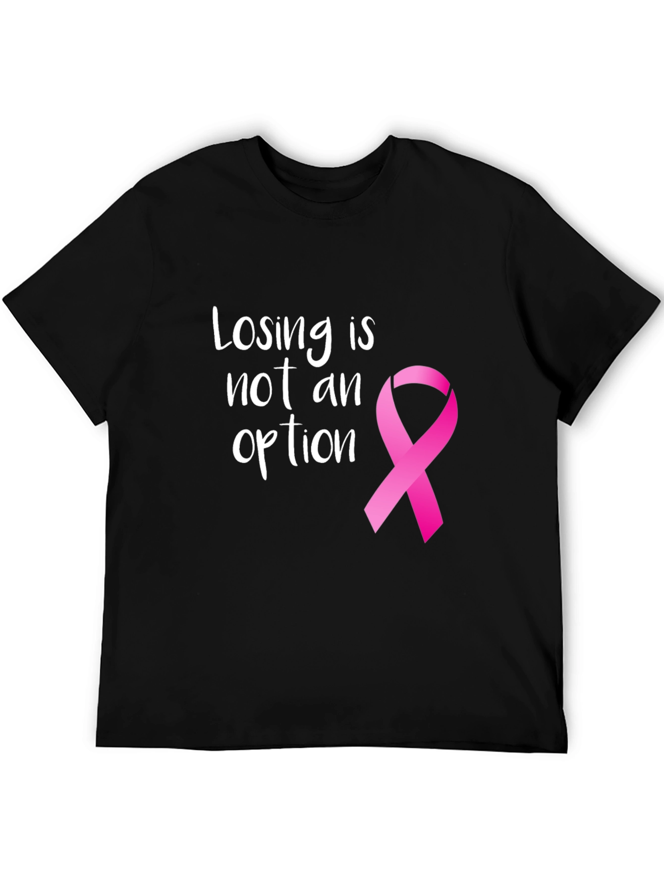 Losing is Not an Option Ribbon Tee