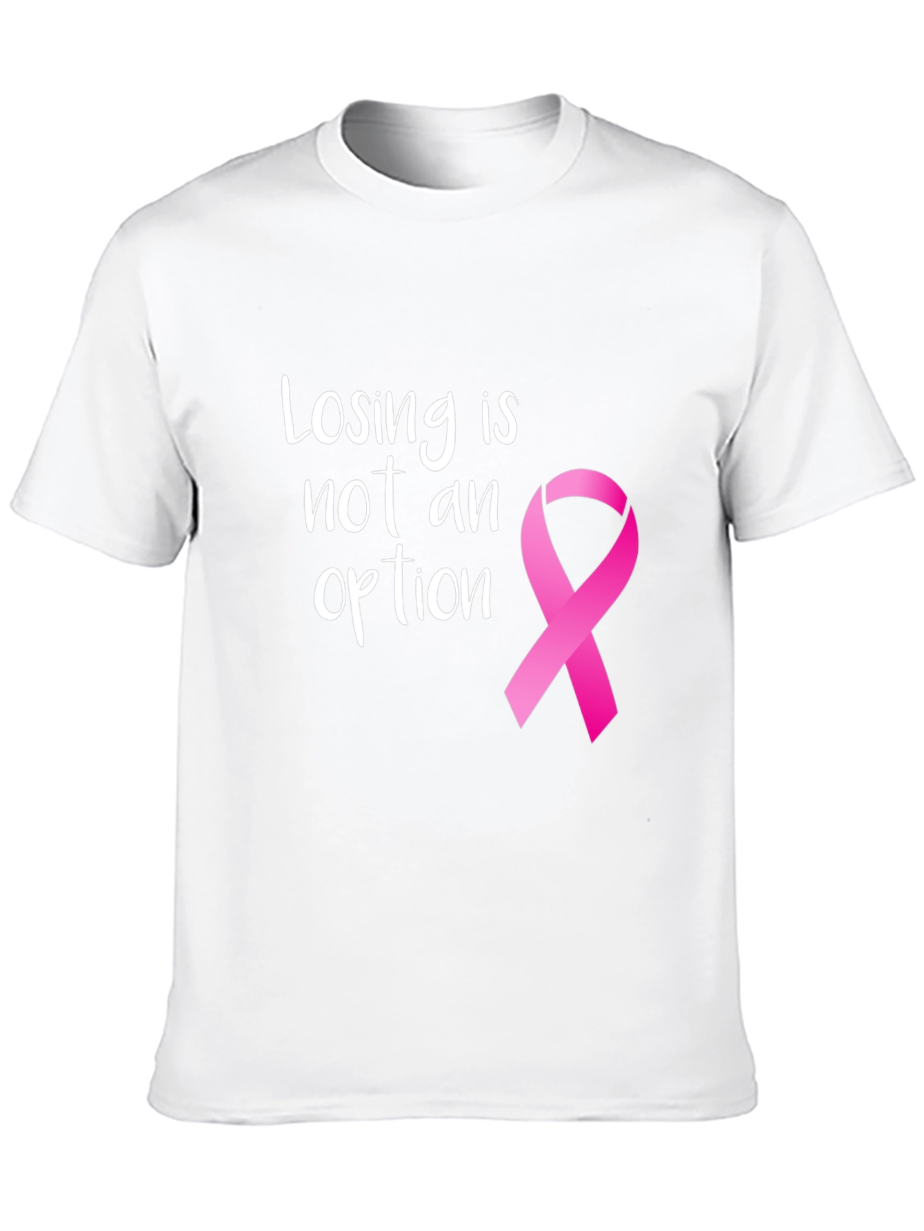 Losing is Not an Option Ribbon Tee