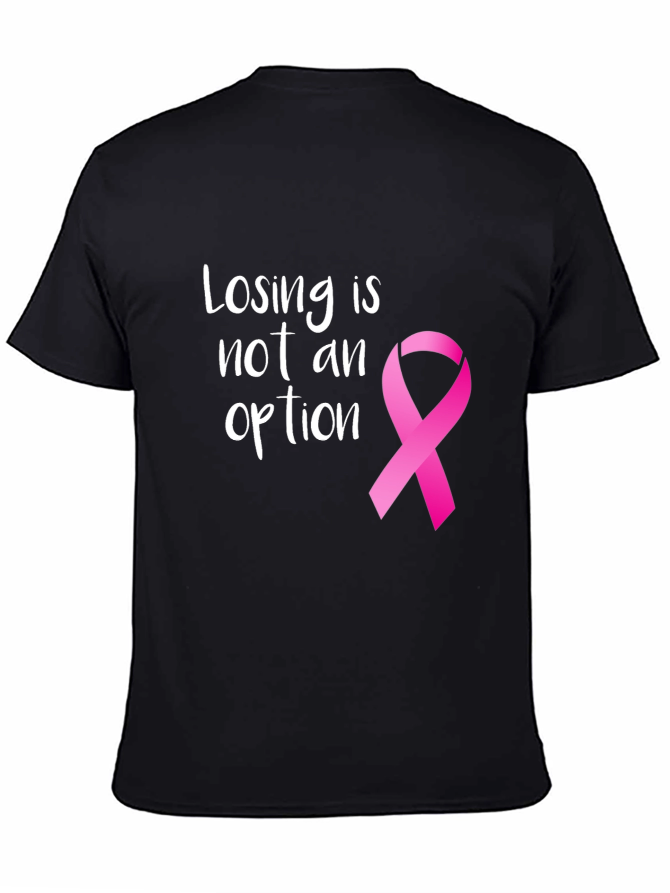 Losing is Not an Option Ribbon Tee