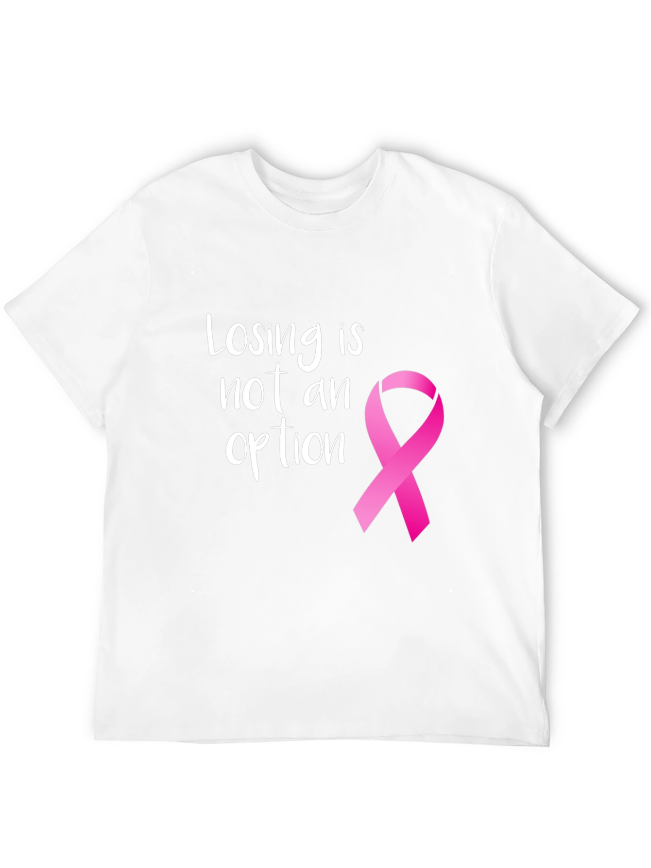 Losing is Not an Option Ribbon Tee