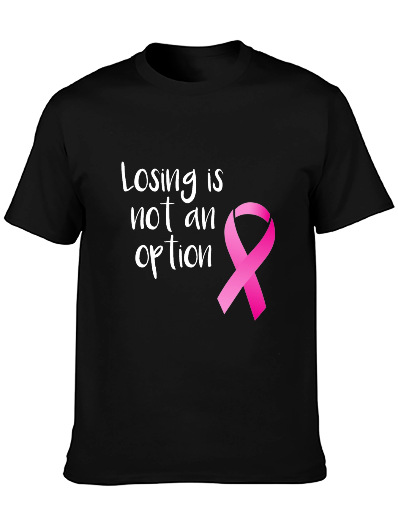 Losing is Not an Option Ribbon Tee