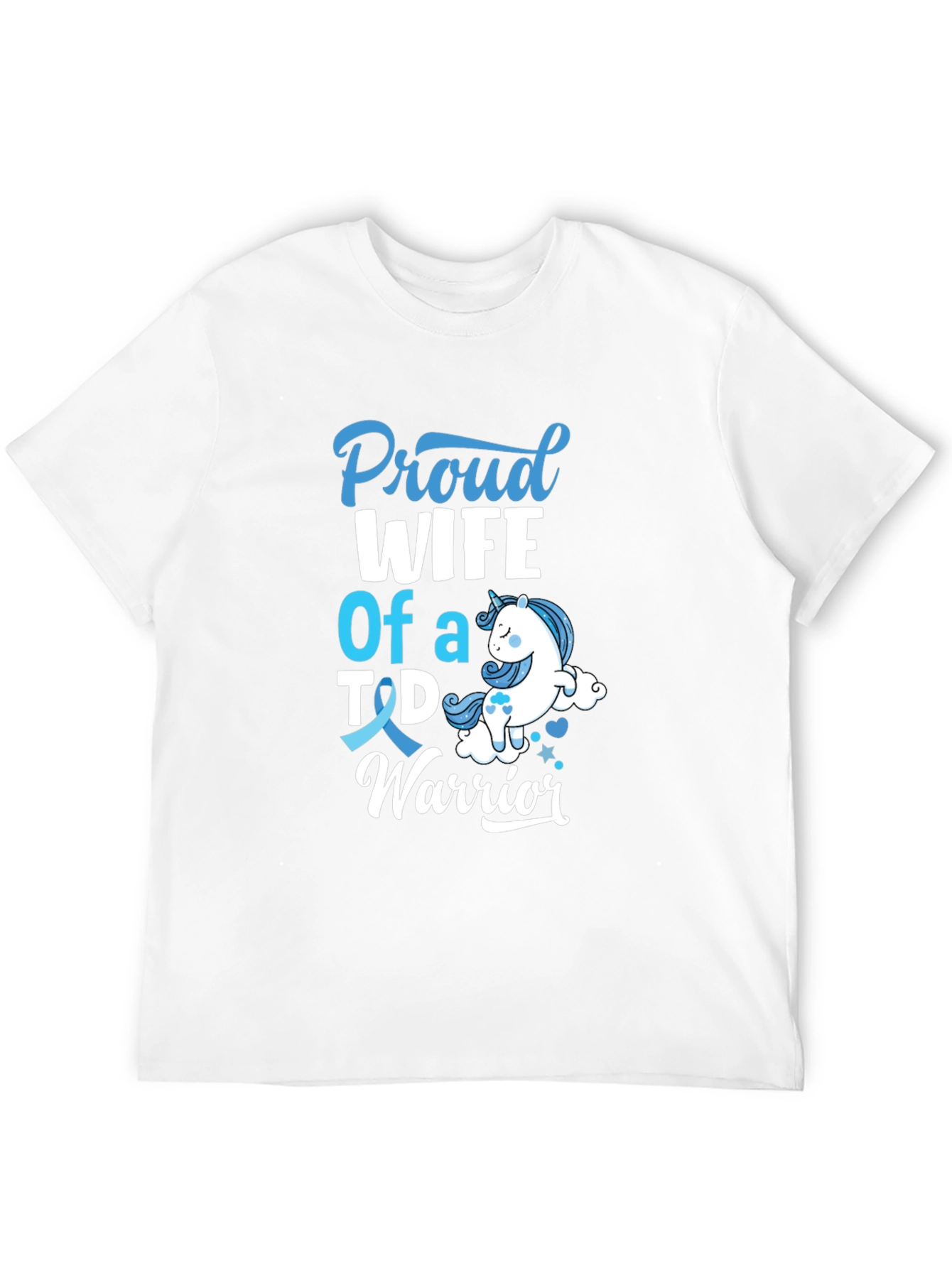 Proud Wife T1D Warrior Graphic Tee