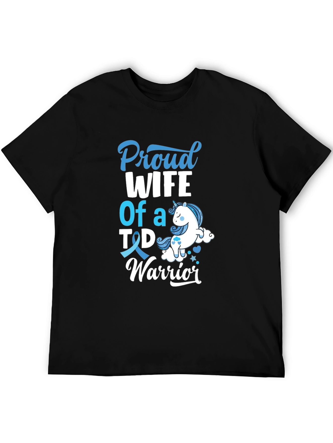 Proud Wife T1D Warrior Graphic Tee