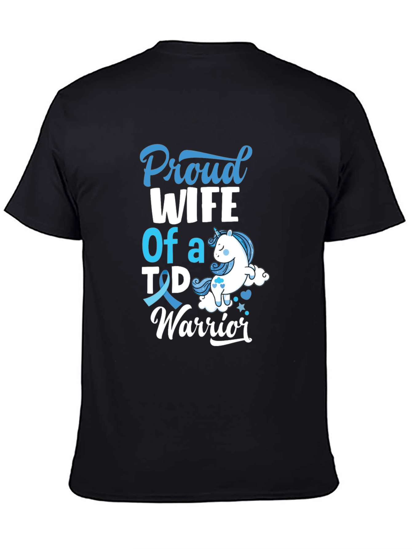 Proud Wife T1D Warrior Graphic Tee
