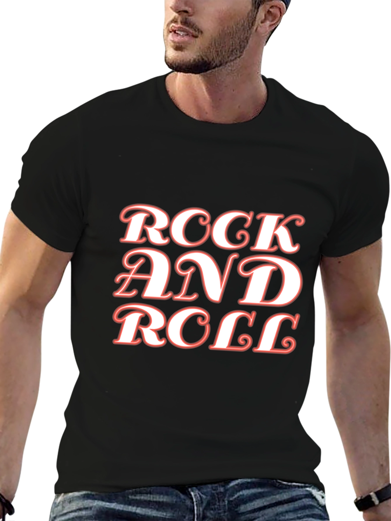 Rock and Roll Graphic Tee