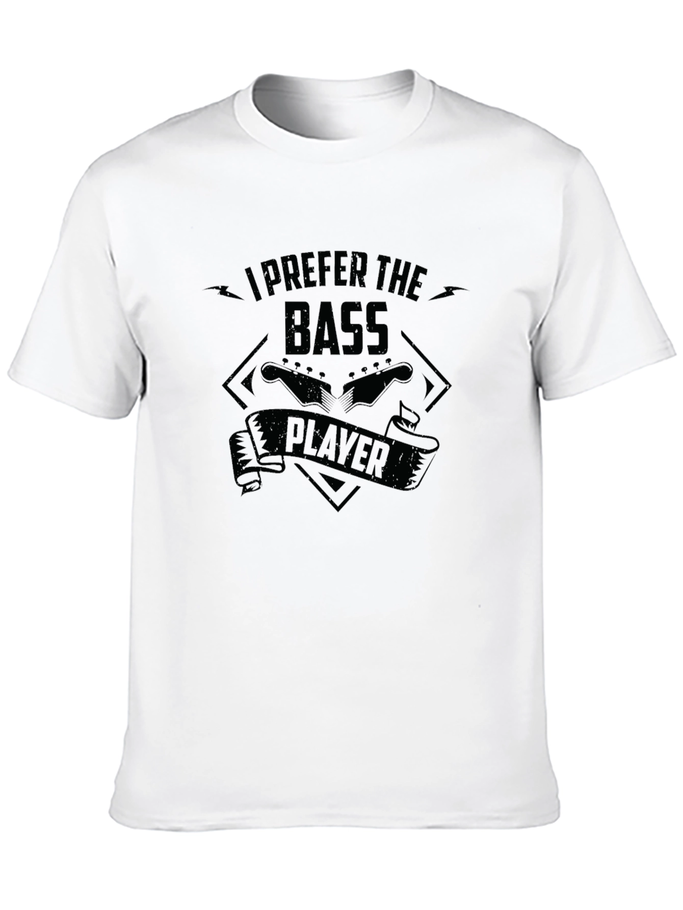 I Prefer The Bass Player Graphic T-Shirt