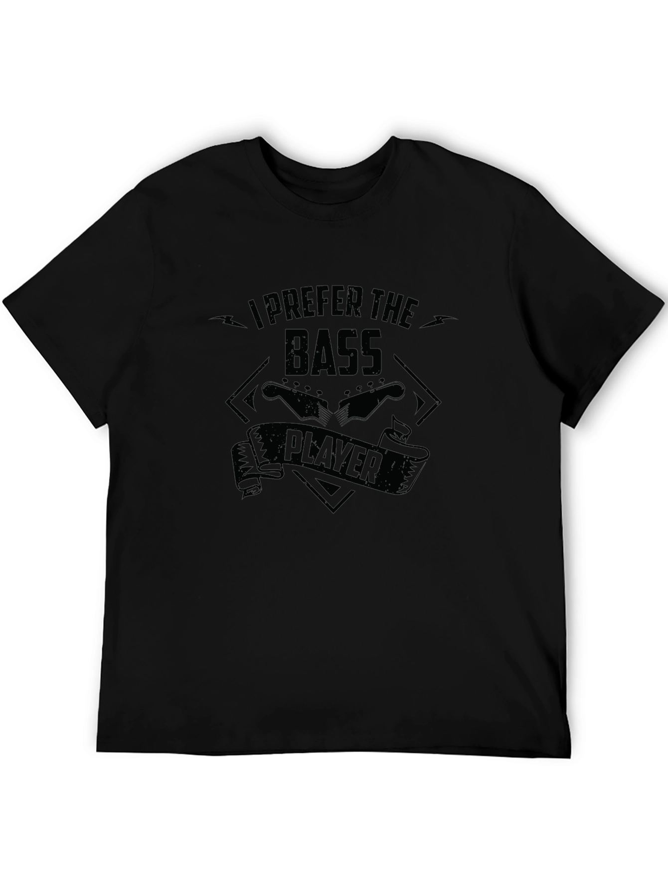 I Prefer The Bass Player Graphic T-Shirt