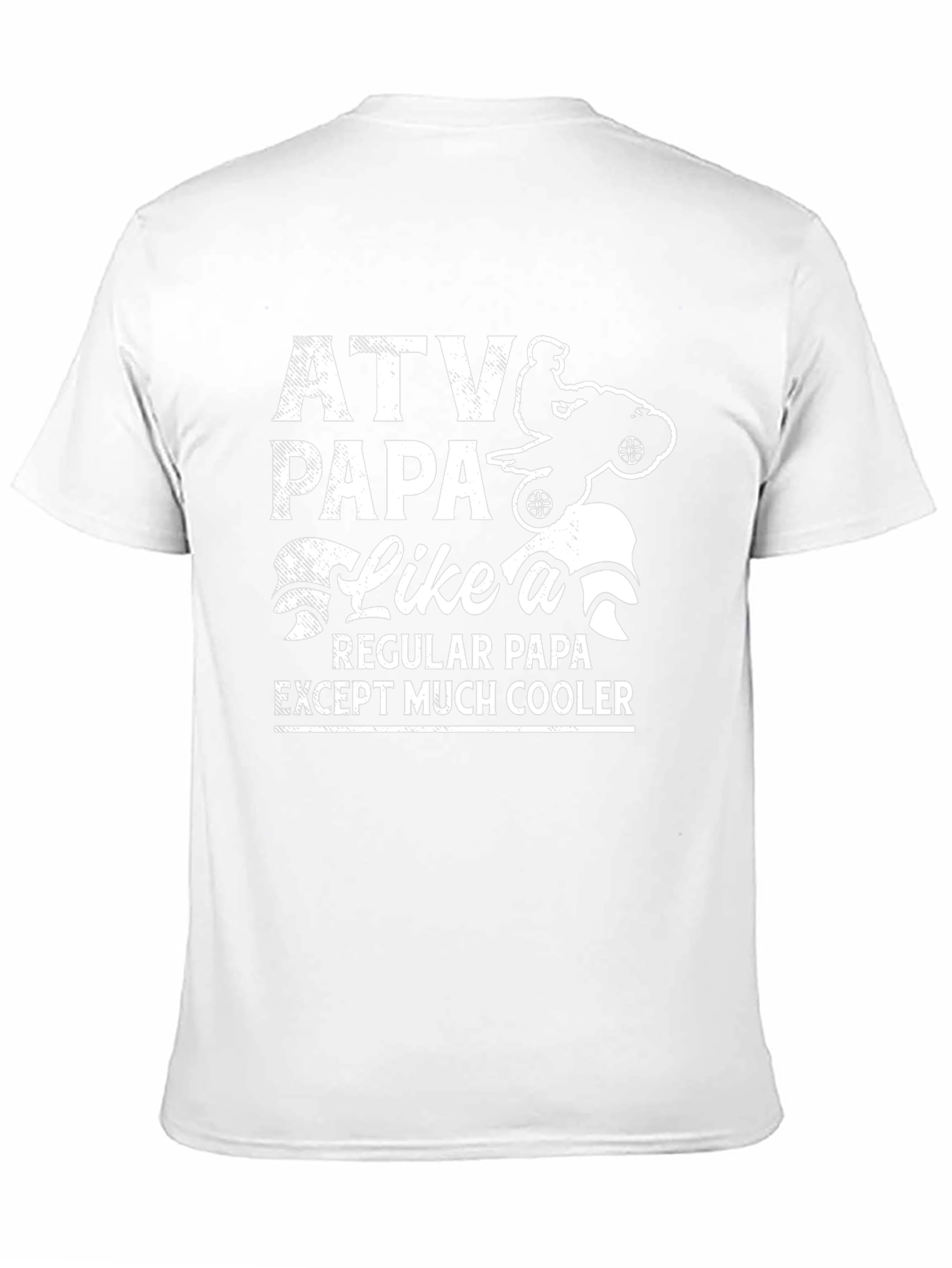 ATV Papa T-Shirt - Cool Fathers Day Gift