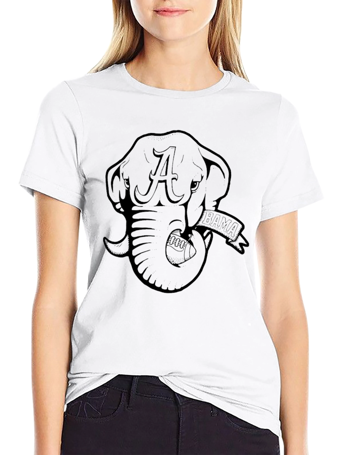Alabama Crimson Tide Elephant Graphic T-Shirt