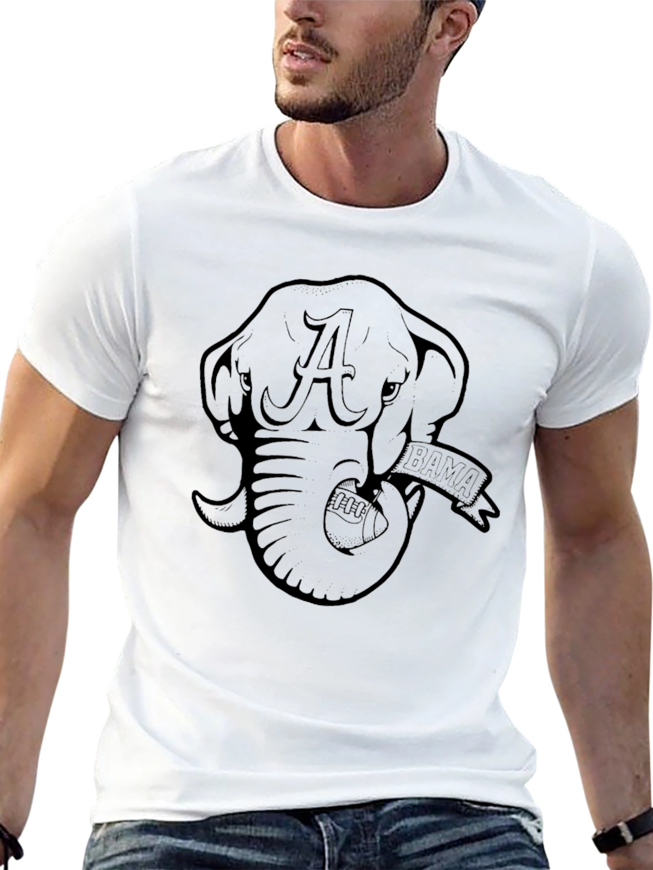 Alabama Crimson Tide Elephant Graphic T-Shirt
