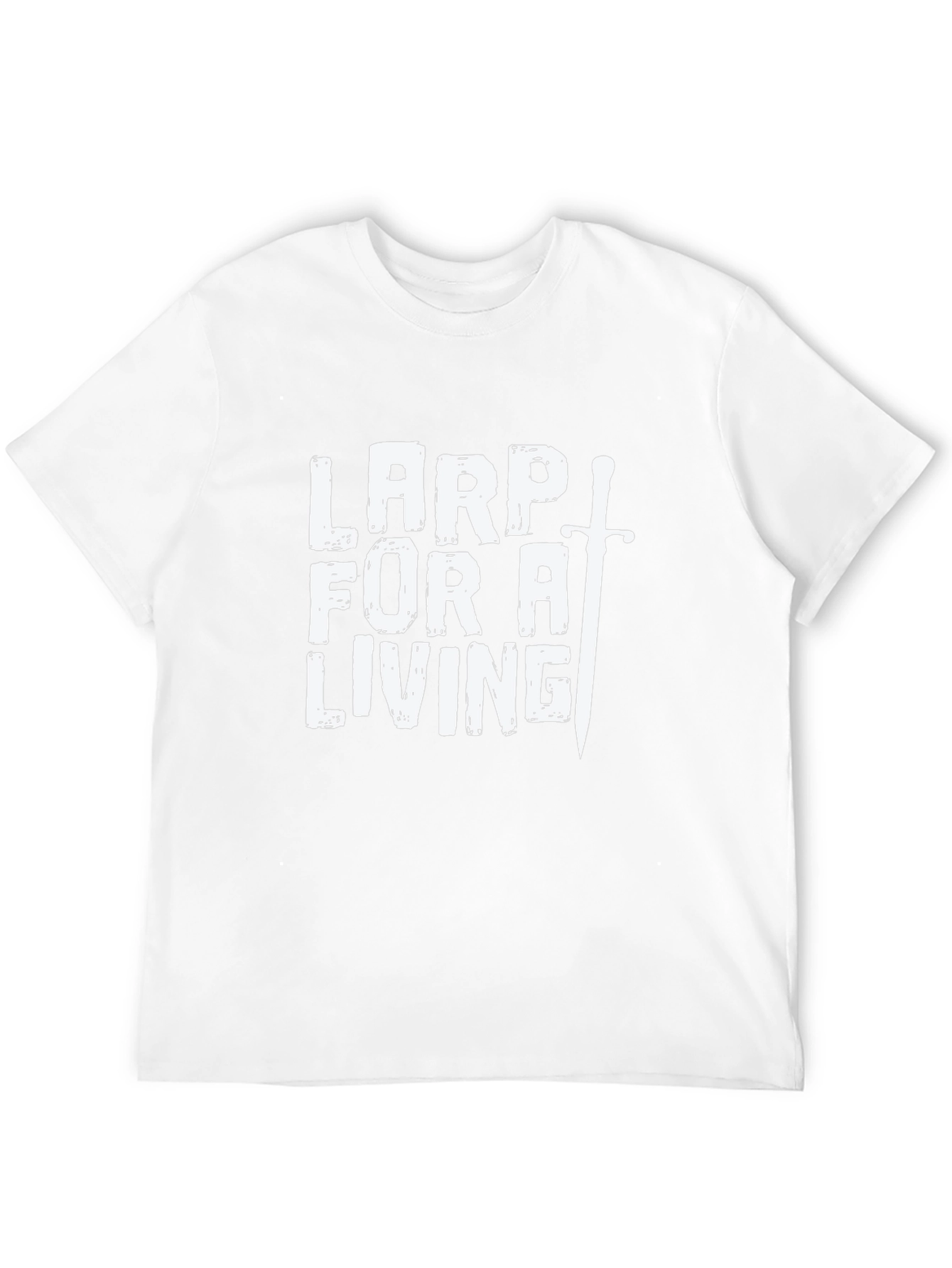 LARP for a Living Black Graphic Tee