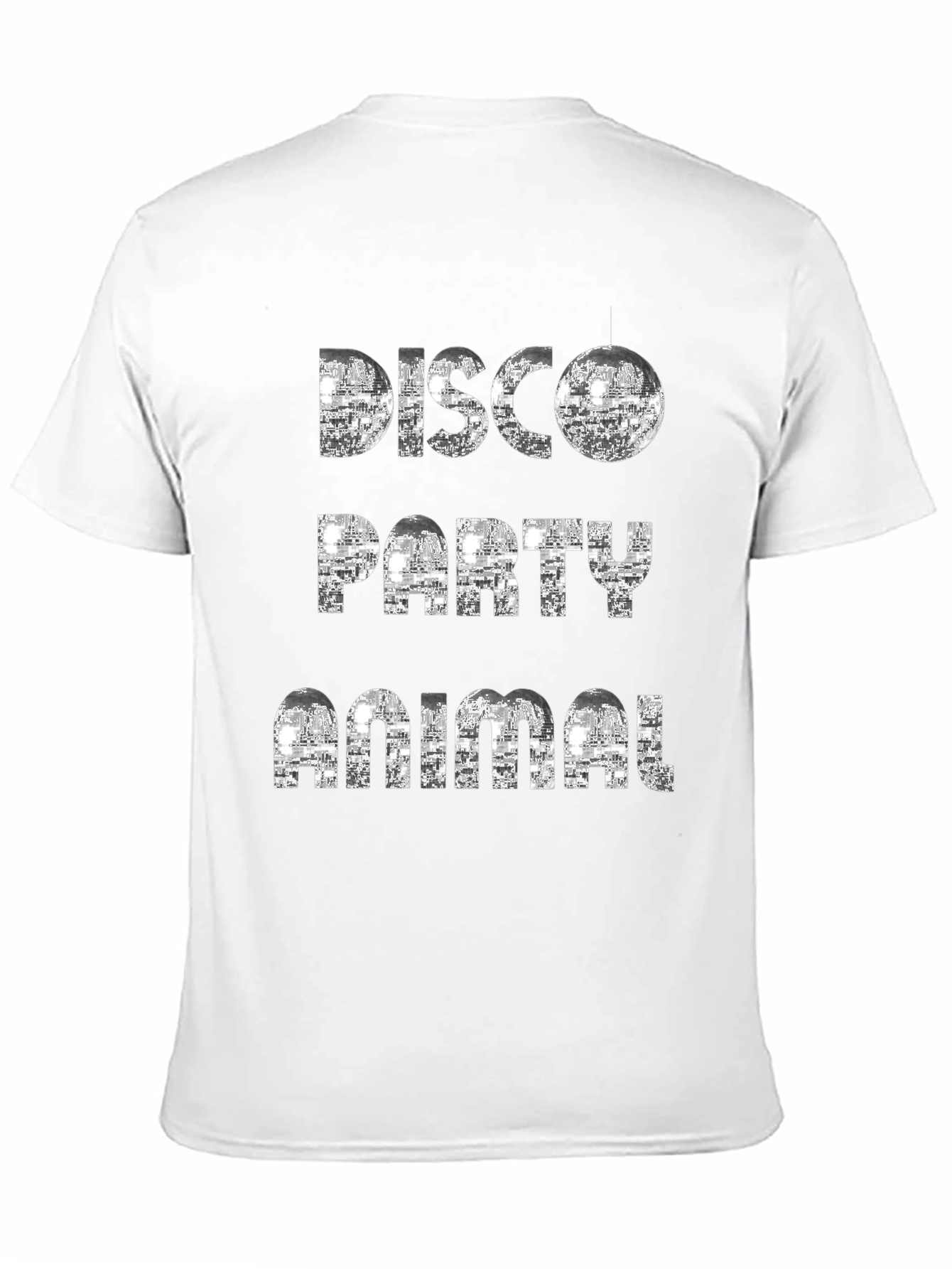 Disco Party Animal Graphic T-Shirt