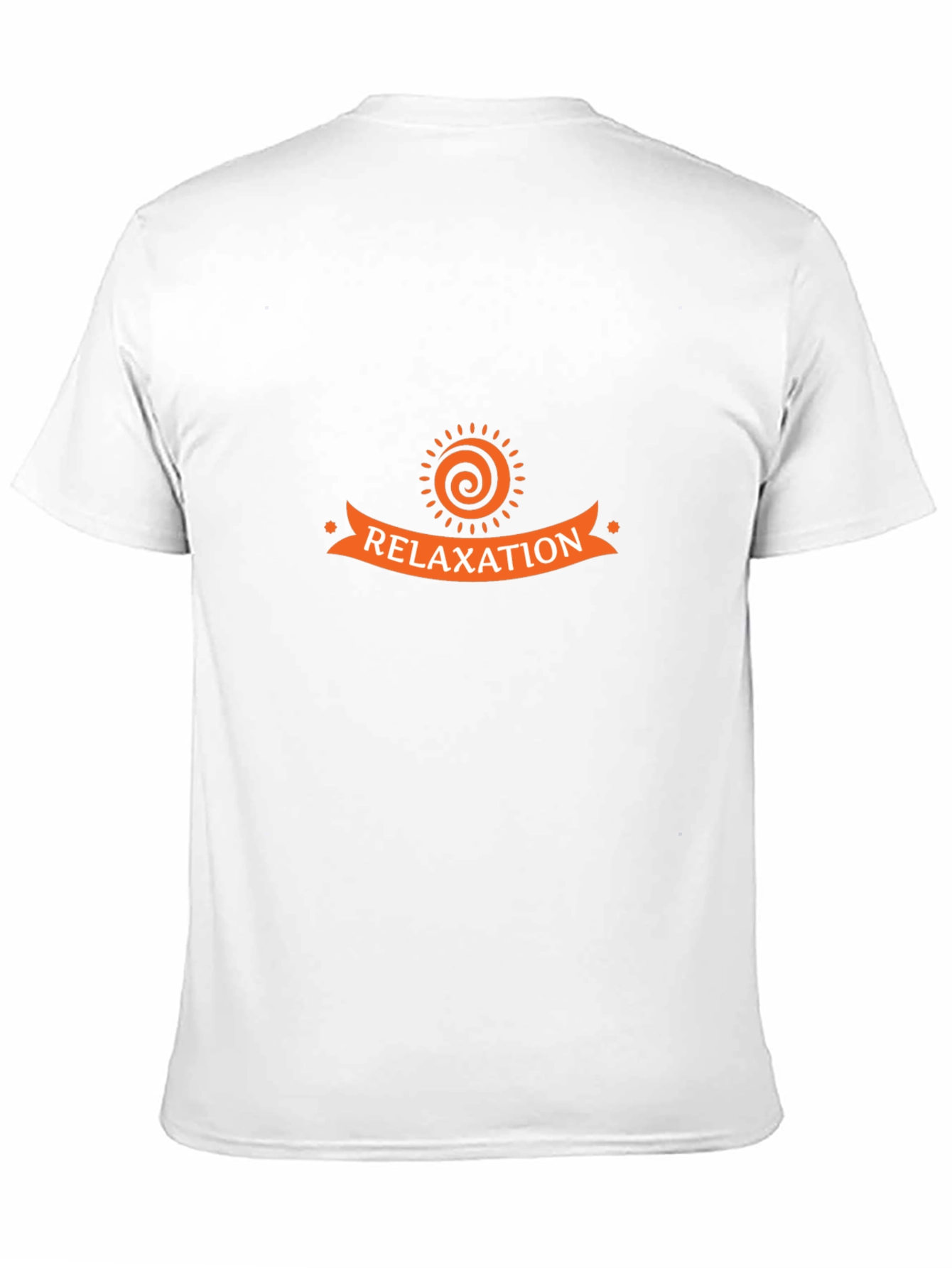 Relaxation Graphic Tee - Black Cotton T-Shirt