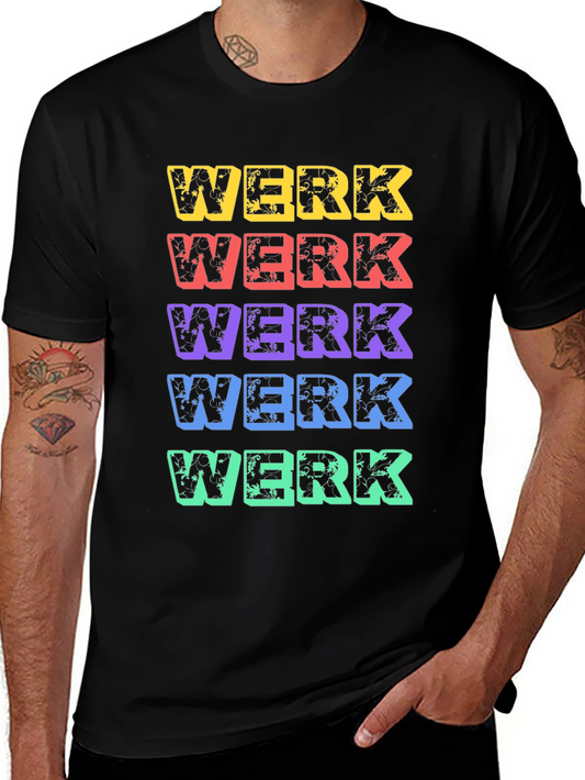 Werk Graphic Tee - Bold & Stylish Mens T-Shirt