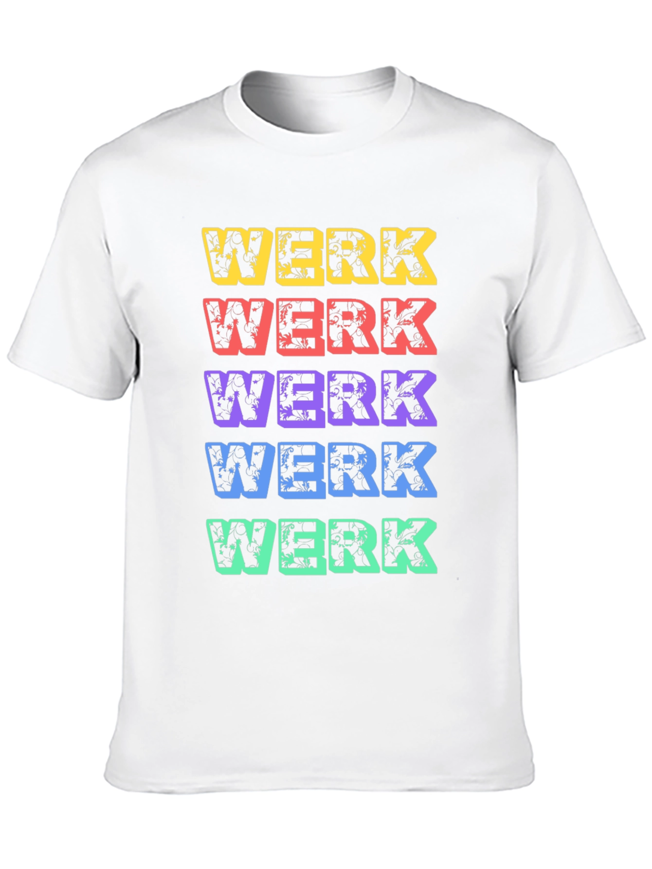Werk Graphic Tee - Bold & Stylish Mens T-Shirt