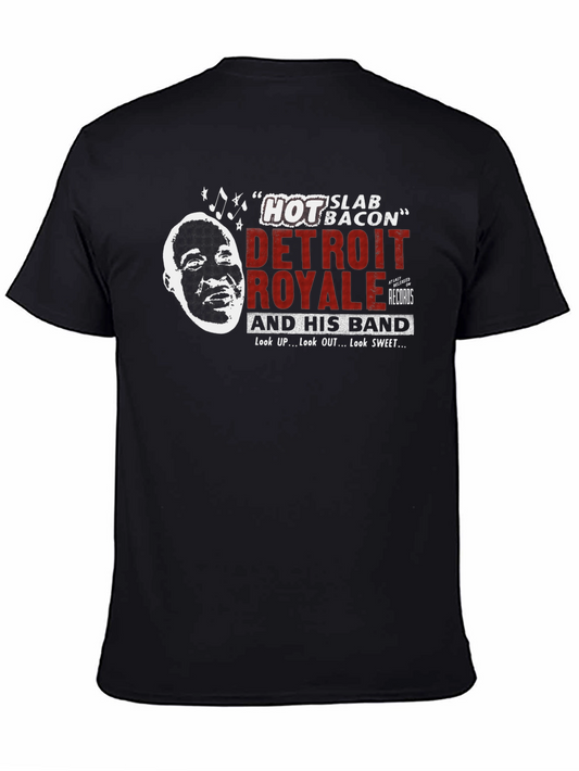 Detroit Royale Hot Slab Bacon Graphic T-Shirt