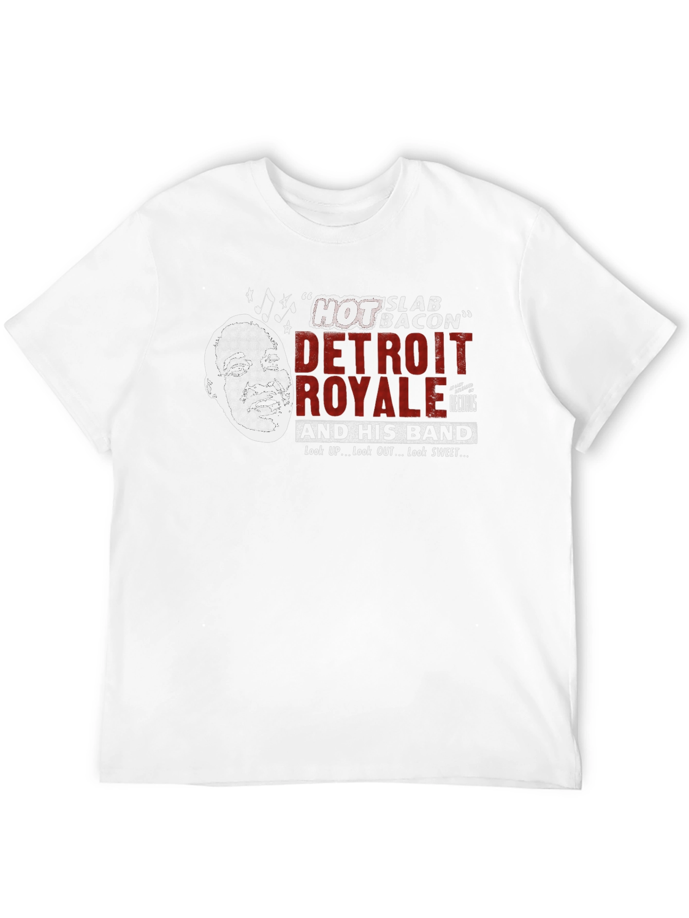 Detroit Royale Hot Slab Bacon Graphic T-Shirt