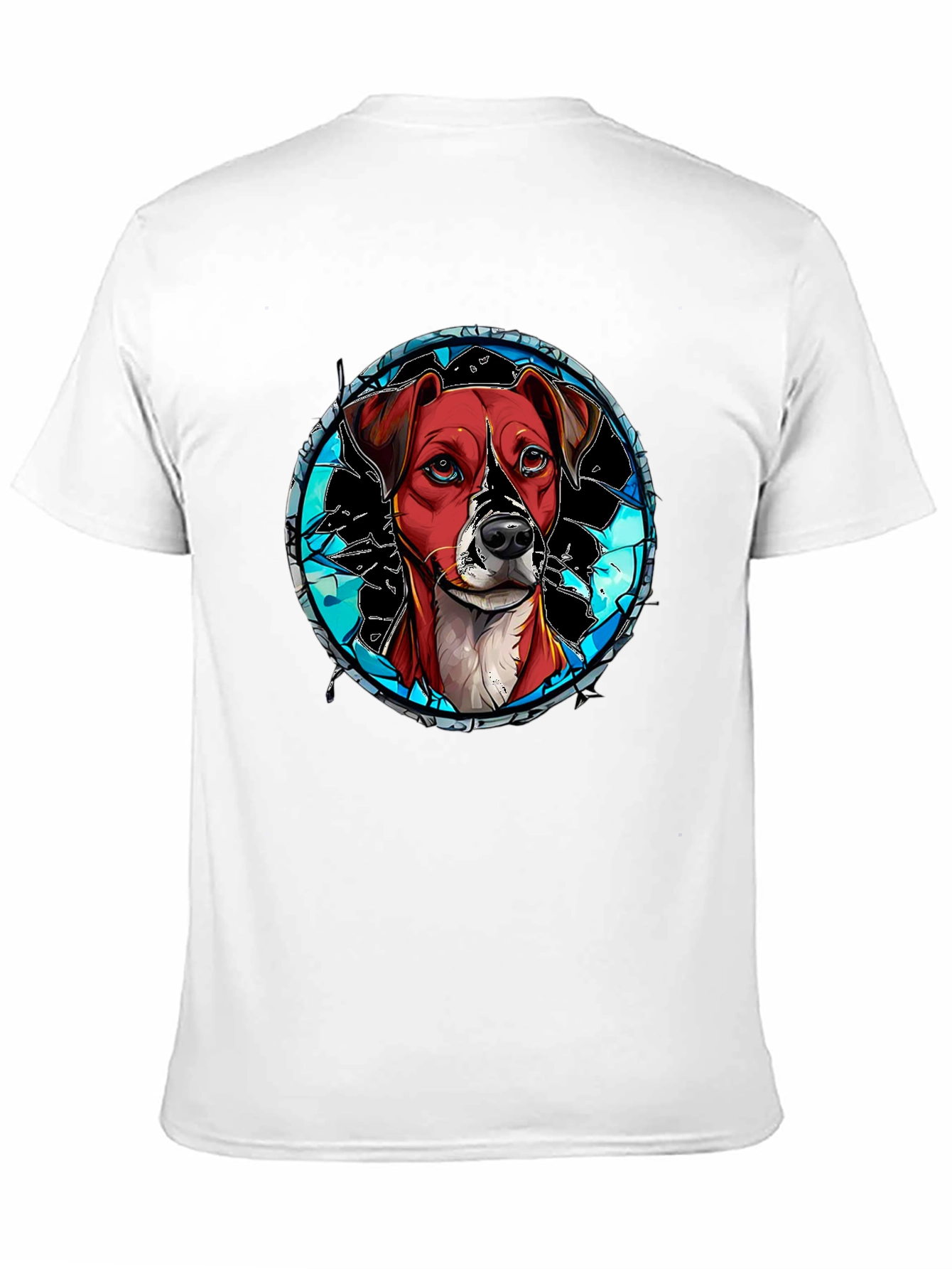 Dog Portrait Graphic T-Shirt
