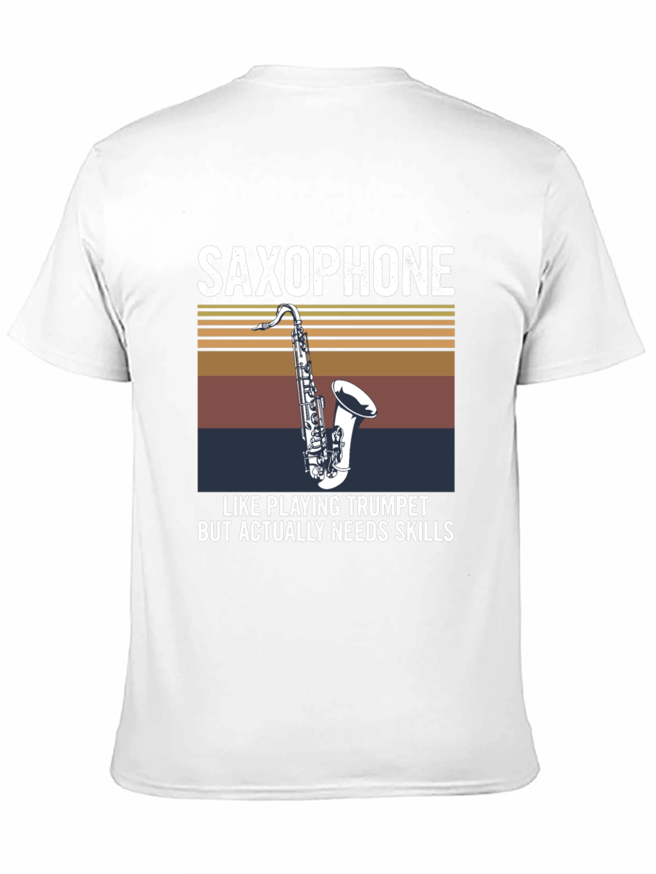 Saxophone Skills T-Shirt - Musician Humor Tee