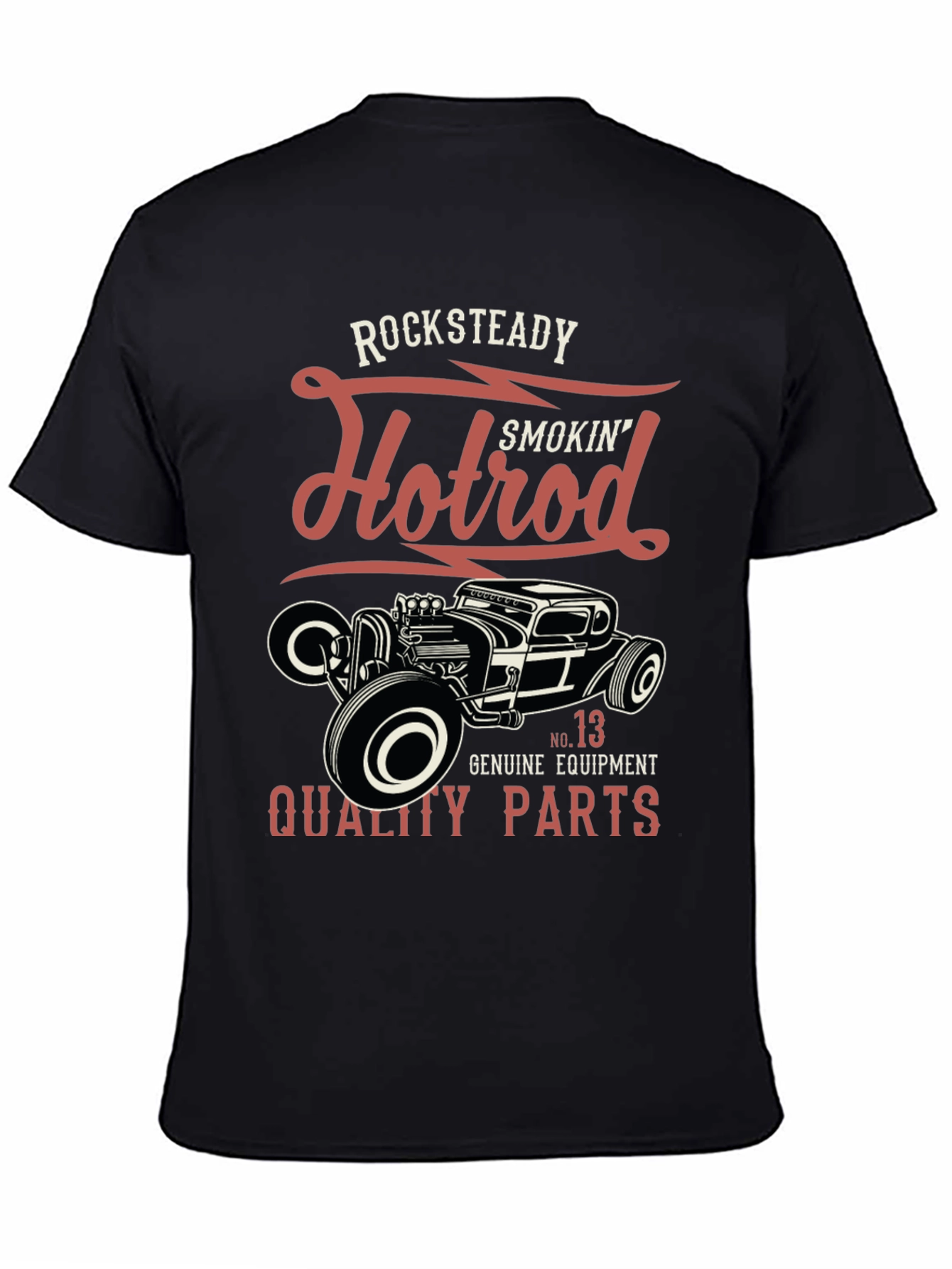 Rocksteady Hotrod Smokin Quality Parts T-Shirt