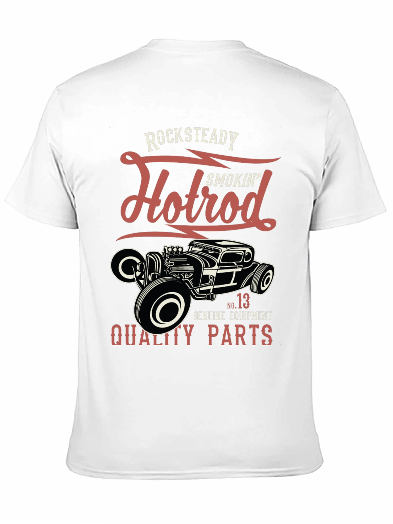 Rocksteady Hotrod Smokin Quality Parts T-Shirt