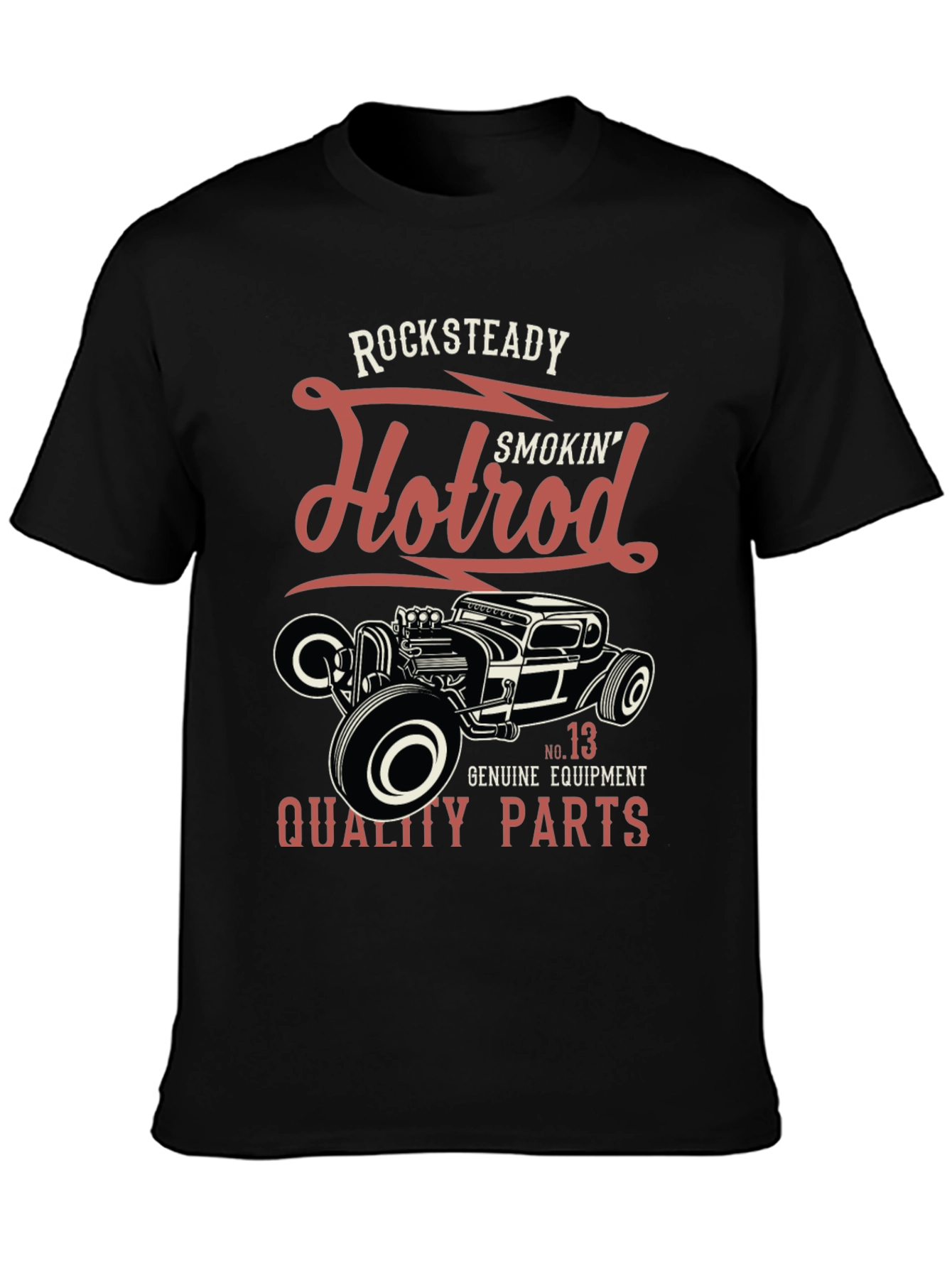 Rocksteady Hotrod Smokin Quality Parts T-Shirt