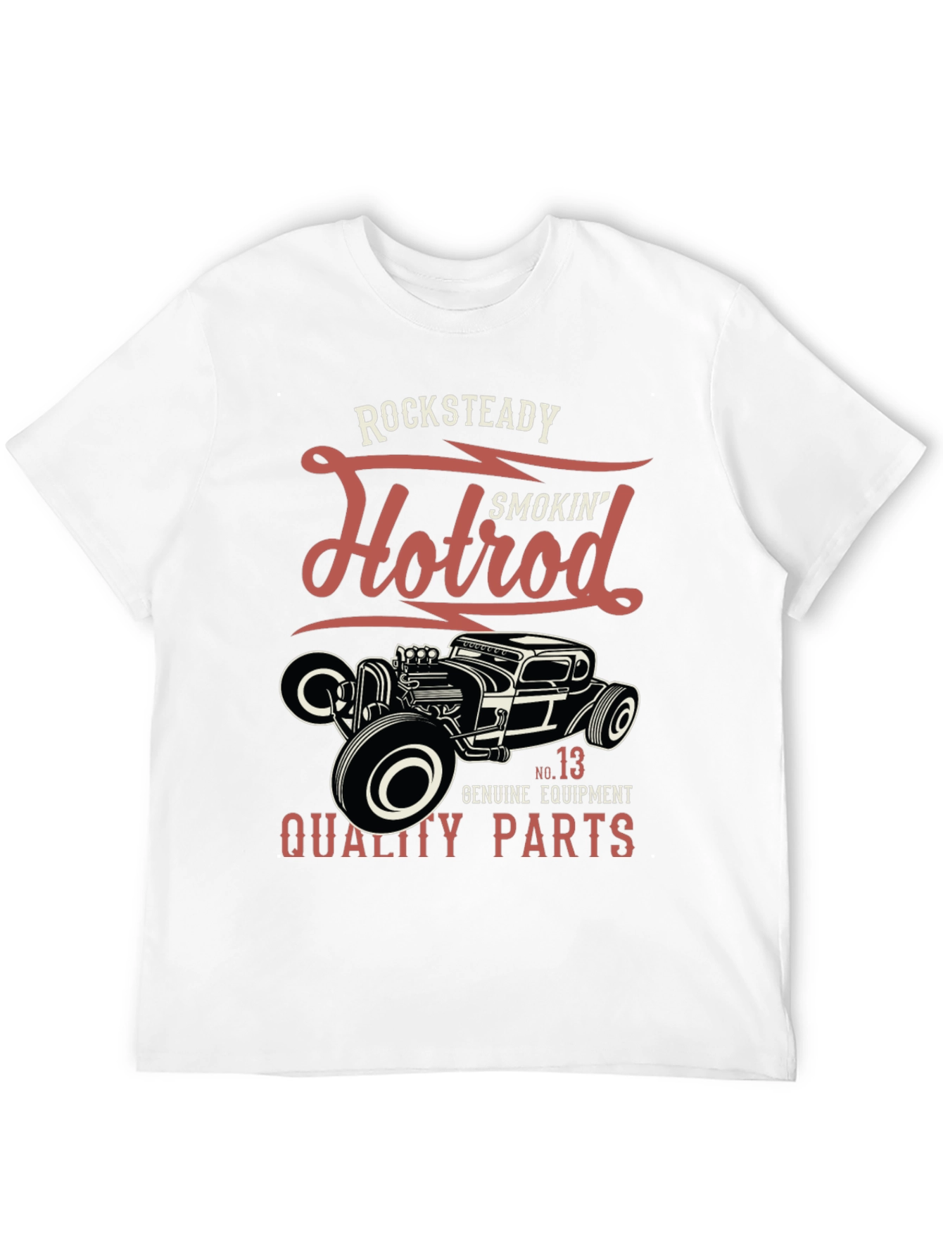 Rocksteady Hotrod Smokin Quality Parts T-Shirt
