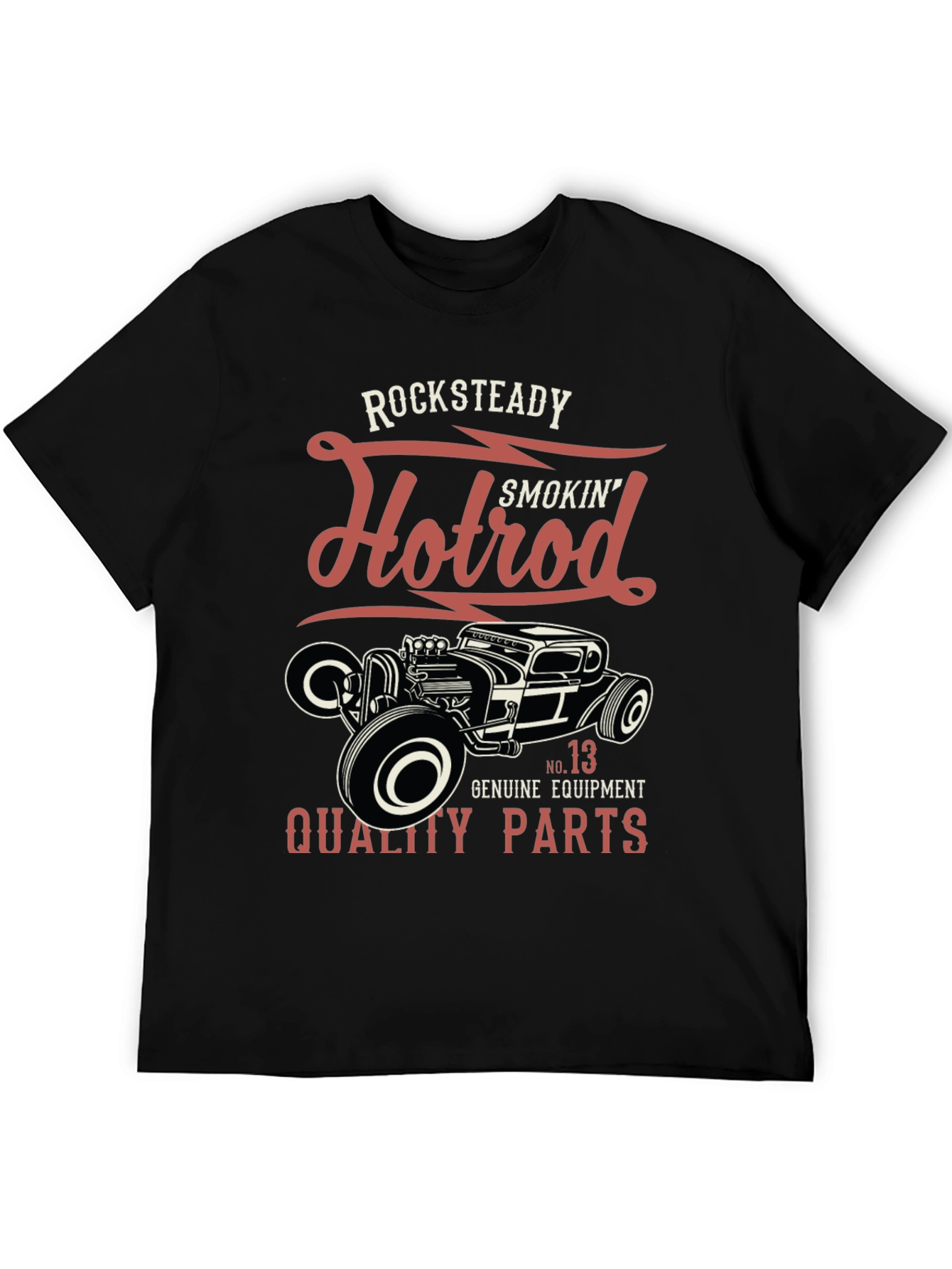 Rocksteady Hotrod Smokin Quality Parts T-Shirt