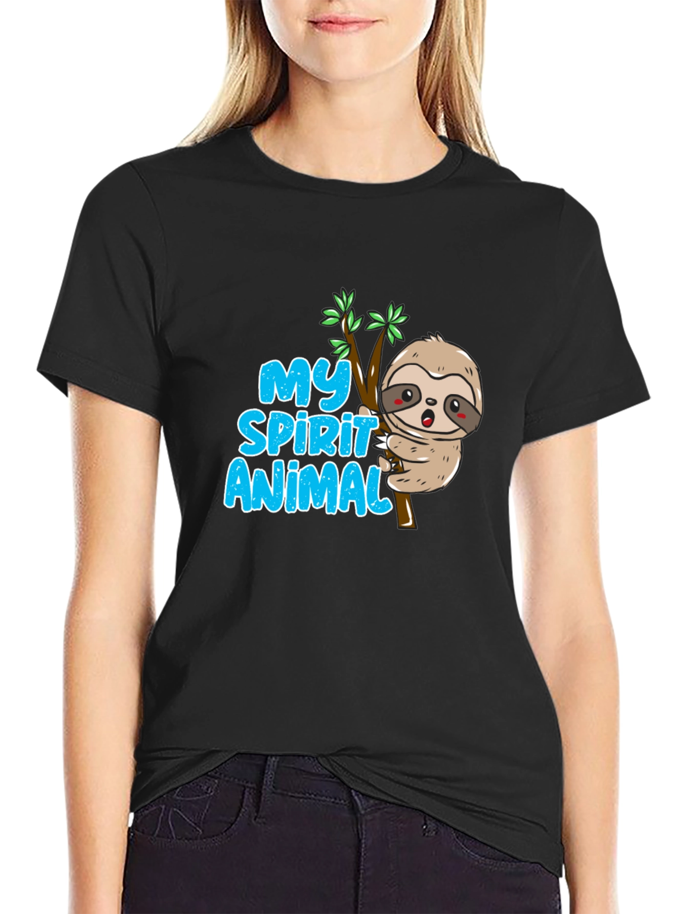 My Spirit Animal Sloth T-Shirt - Cute and Comfy!