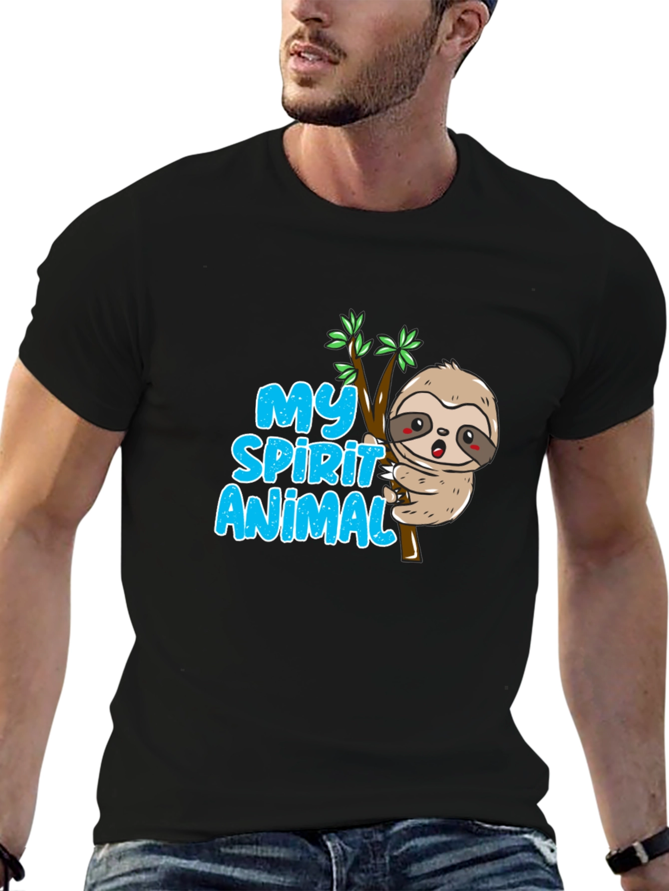 My Spirit Animal Sloth T-Shirt - Cute and Comfy!