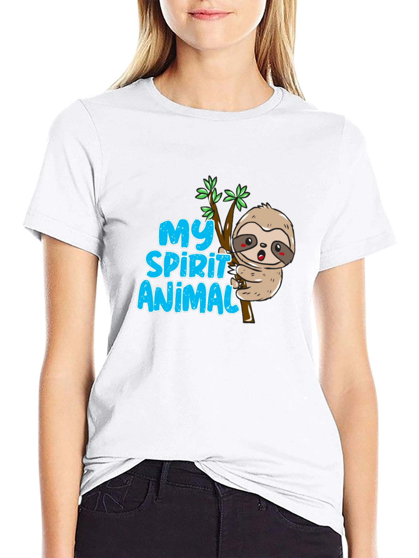 My Spirit Animal Sloth T-Shirt - Cute and Comfy!