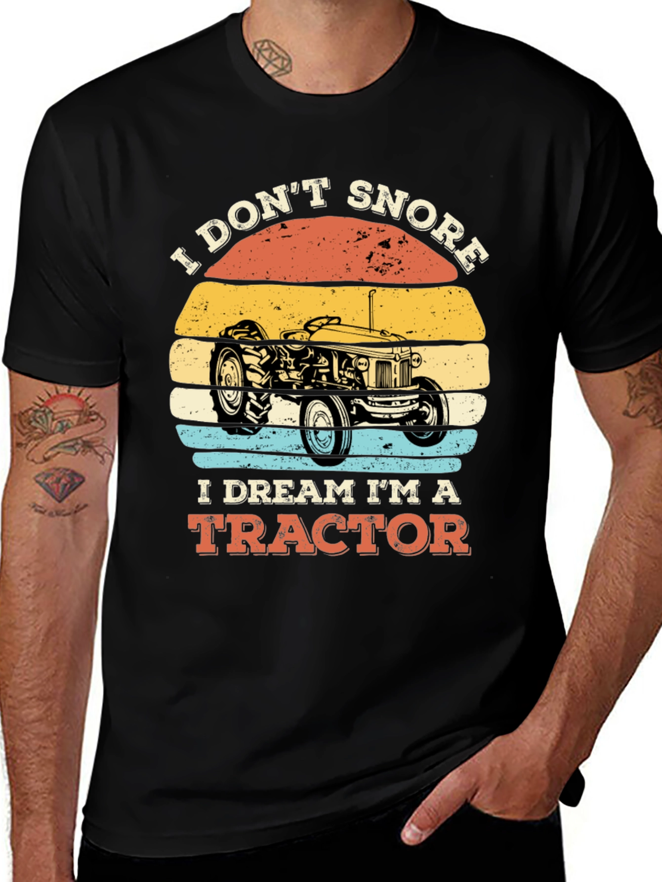 Funny Tractor Dream T-Shirt