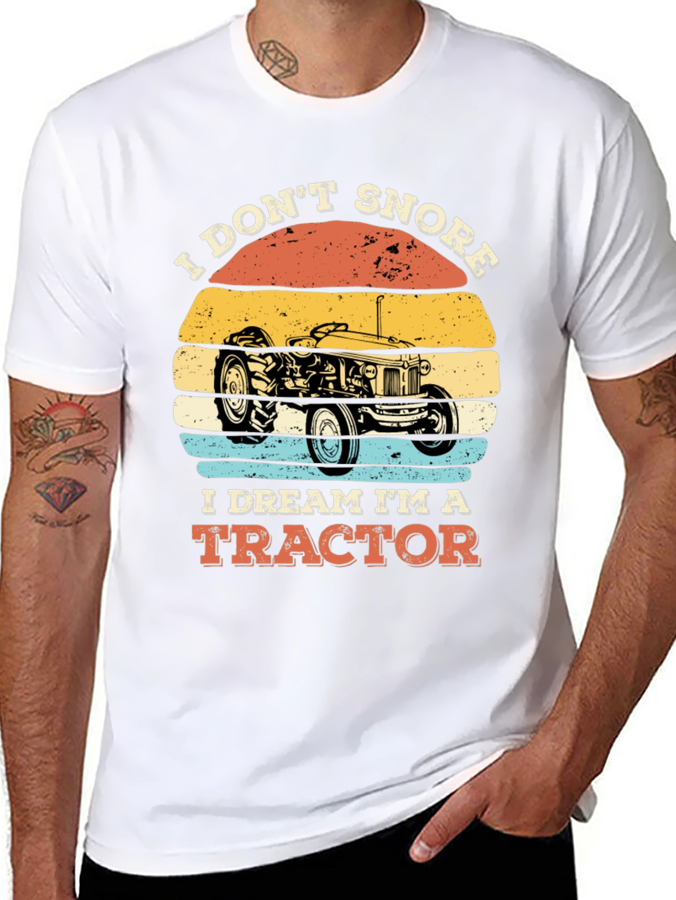 Funny Tractor Dream T-Shirt