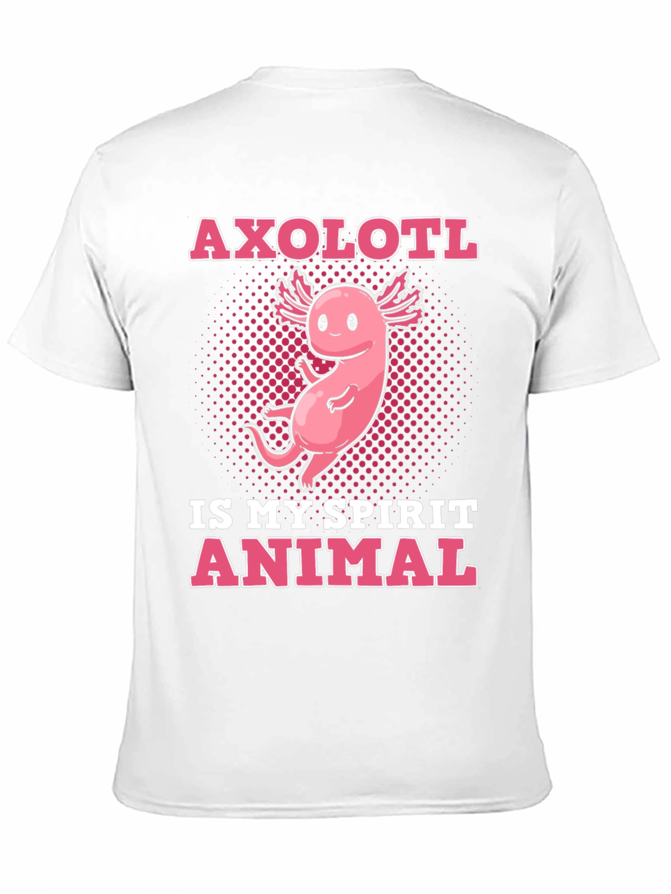Axolotl Spirit Animal Graphic T-Shirt