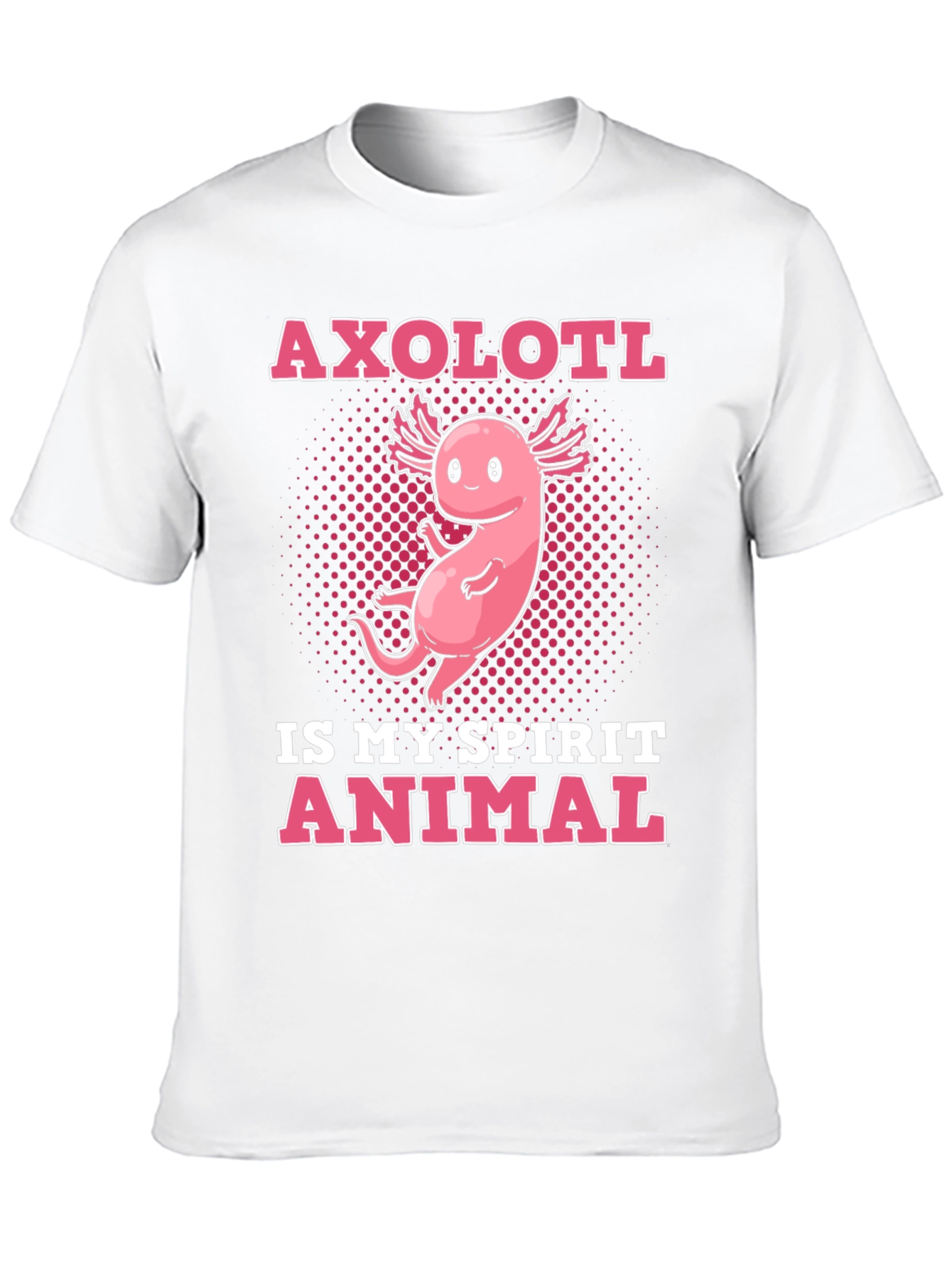 Axolotl Spirit Animal Graphic T-Shirt