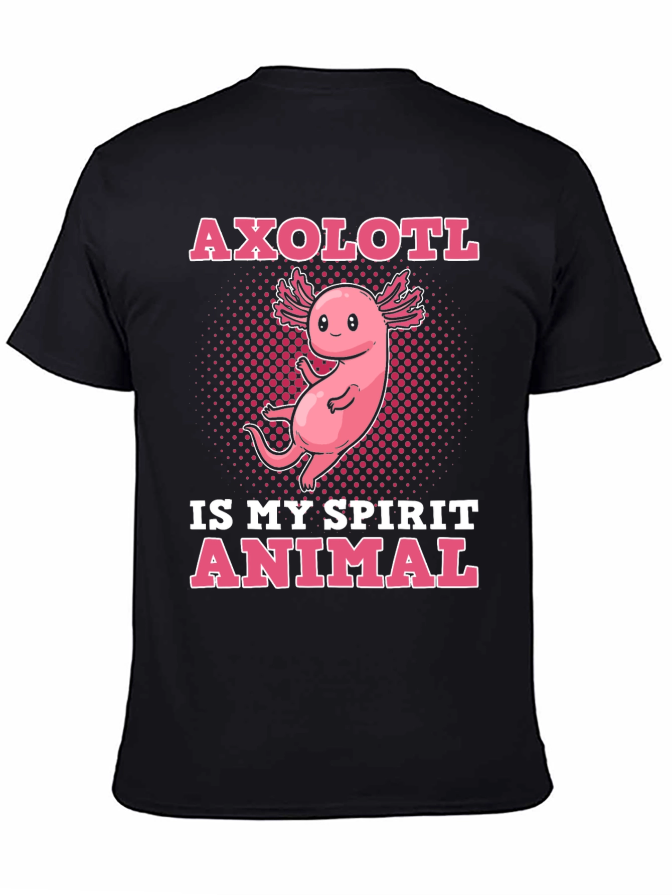 Axolotl Spirit Animal Graphic T-Shirt