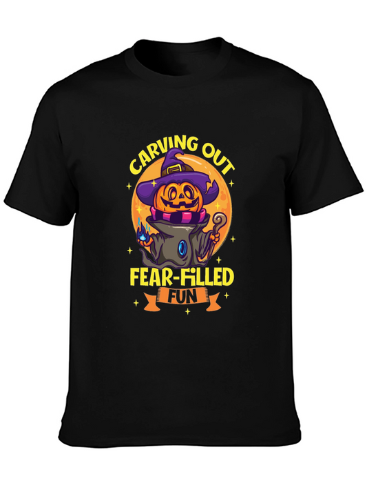 Halloween Pumpkin Carving T-Shirt