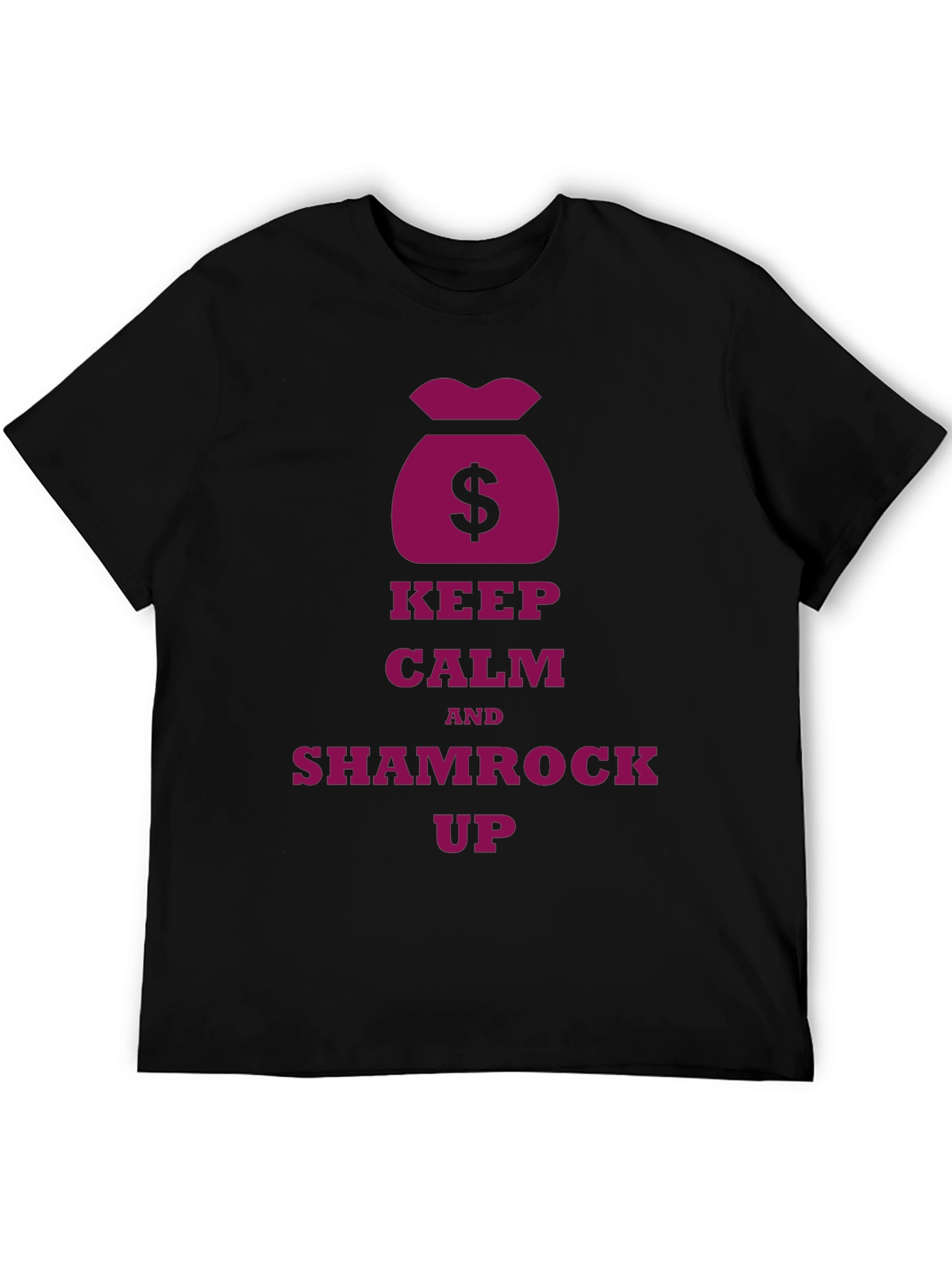 Keep Calm Shamrock Up Graphic T-Shirt